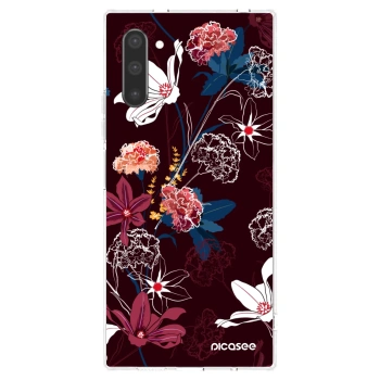 Picasee silikonski prozorni ovitek za Samsung Galaxy Note 10 N970F - Dark Meadow