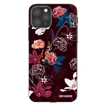 Picasee silikonski prozorni ovitek za Apple iPhone 11 Pro - Dark Meadow