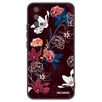 Picasee silikonski črni ovitek za Huawei Nova 5T - Dark Meadow