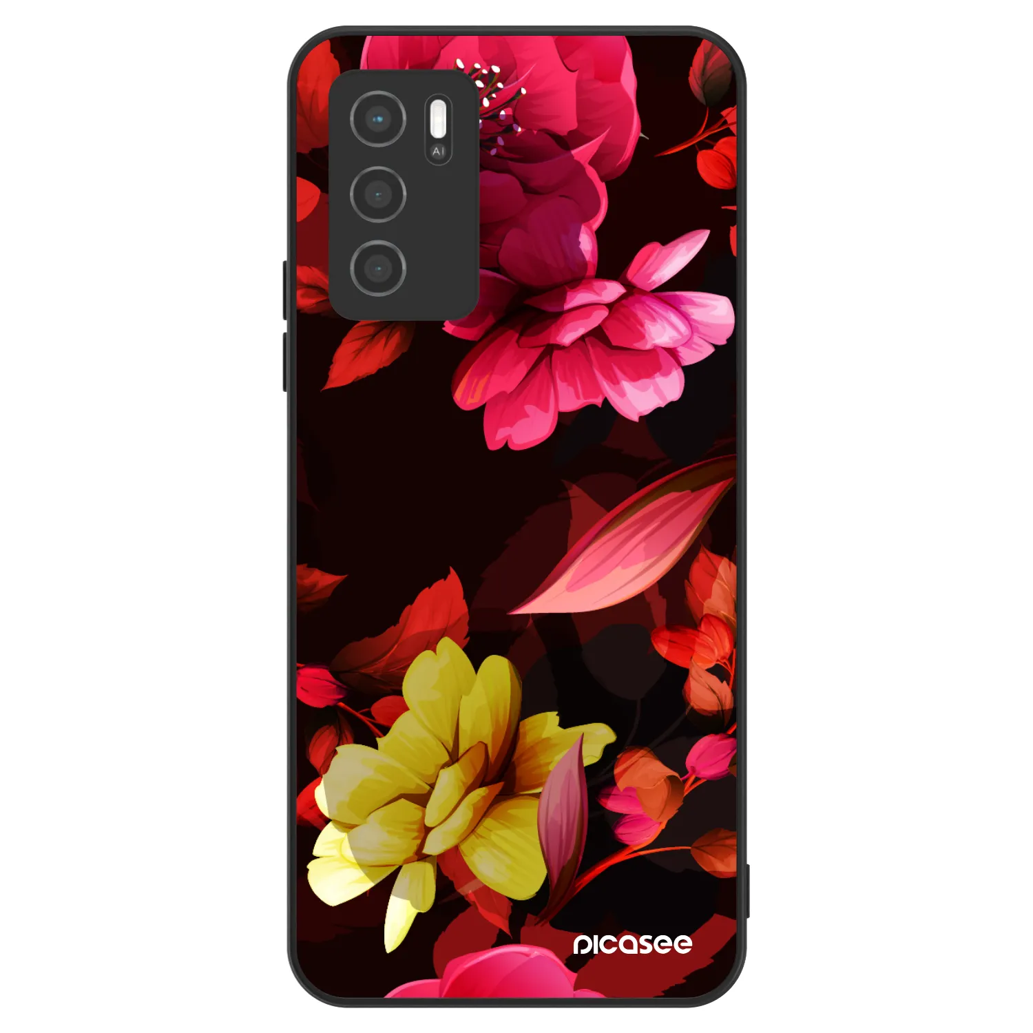Picasee ULTIMATE CASE za OPPO A16s - Dark Peonny