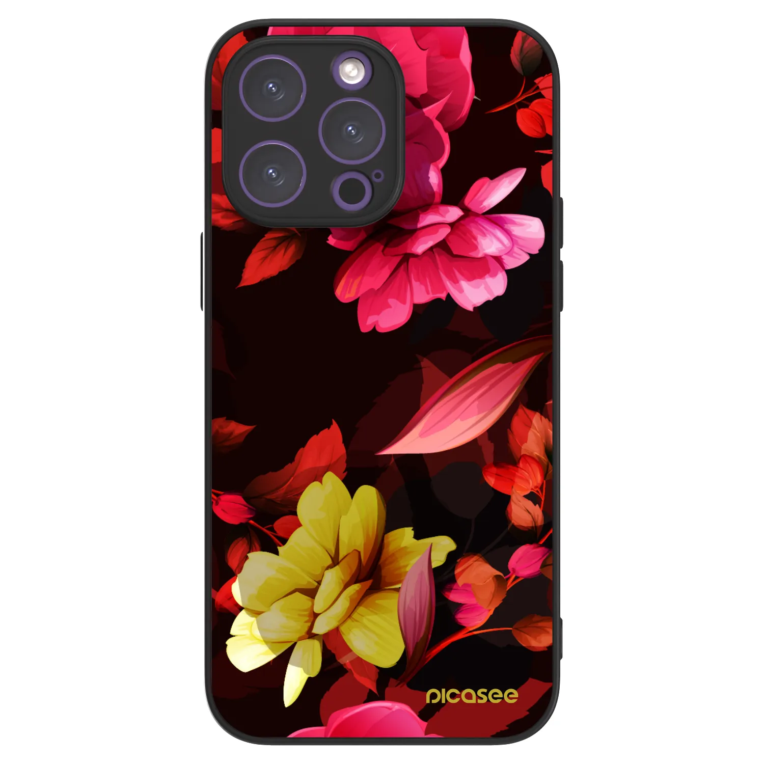 Picasee ULTIMATE CASE MagSafe za Apple iPhone 14 Pro Max - Dark Peonny
