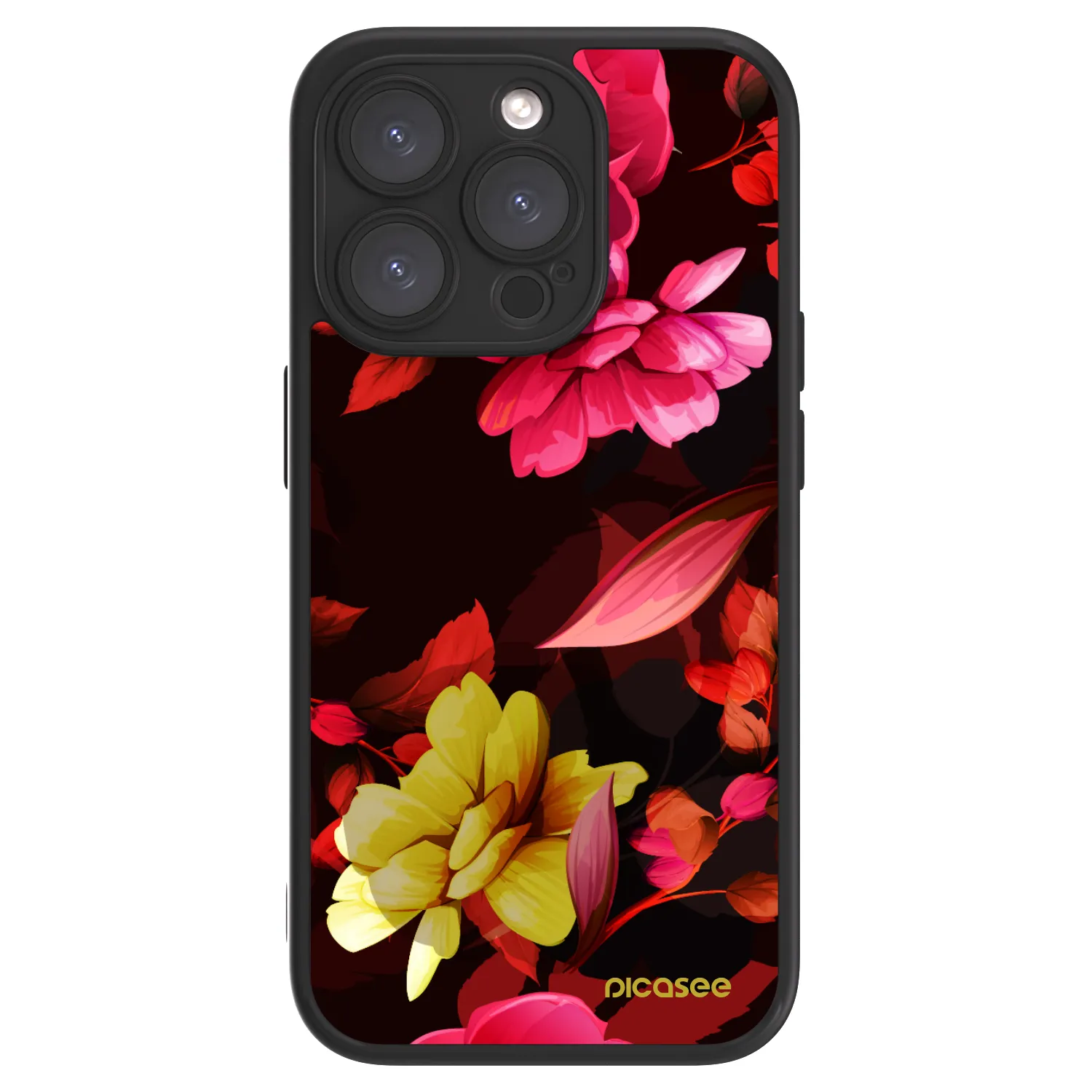 Picasee ULTIMATE CASE za Apple iPhone 15 Pro - Dark Peonny
