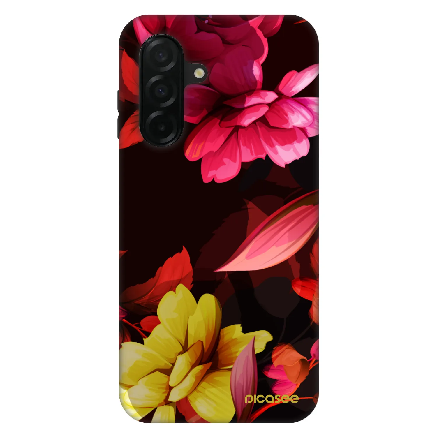 Picasee Fashion Case za Samsung Galaxy A26 5G A266B - Dark Peonny