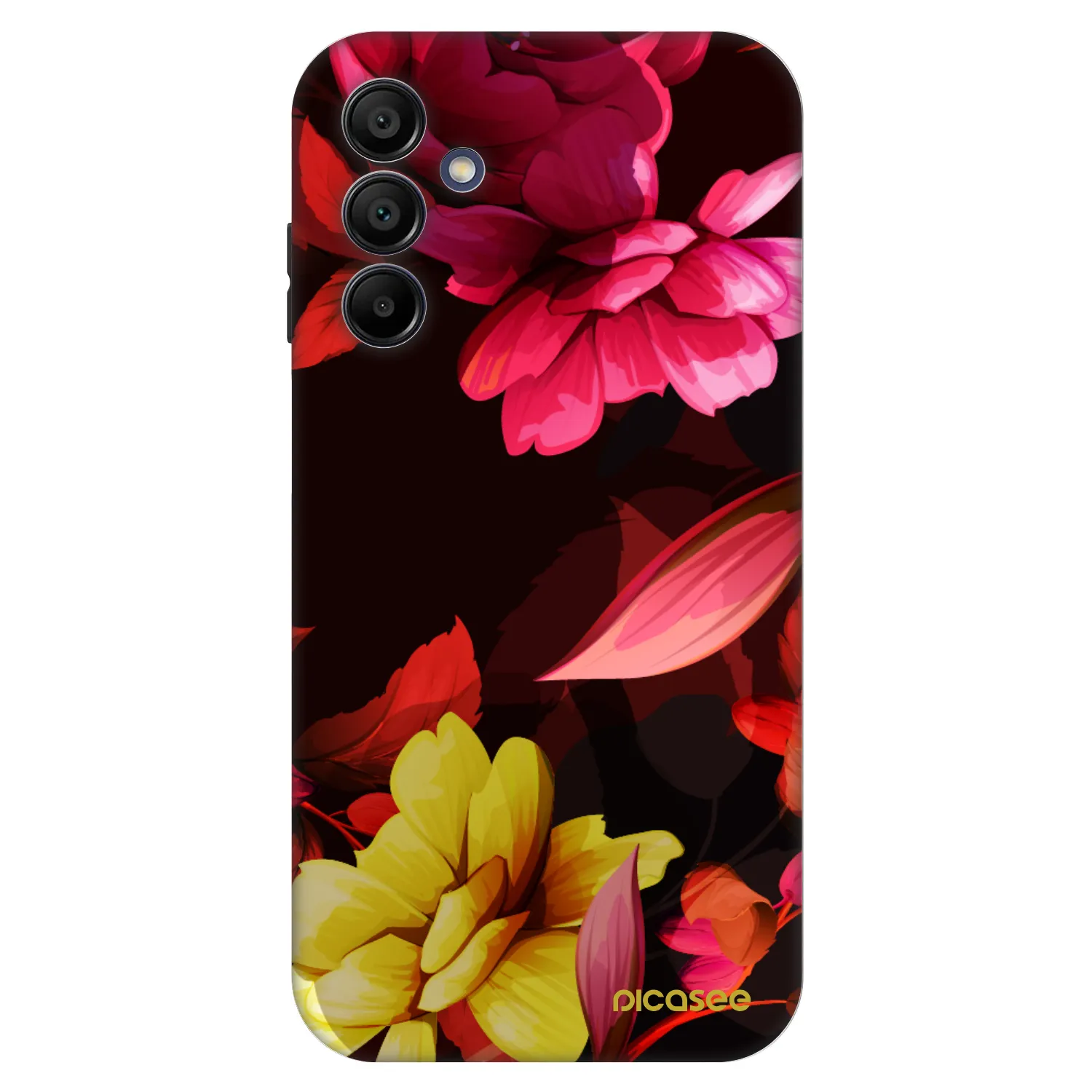 Picasee Fashion Case za Samsung Galaxy A15 A155F 4G - Dark Peonny