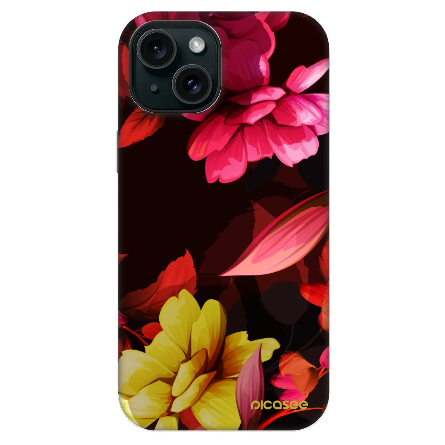Picasee Fashion Case MagSafe za Apple iPhone 13 - Dark Peonny