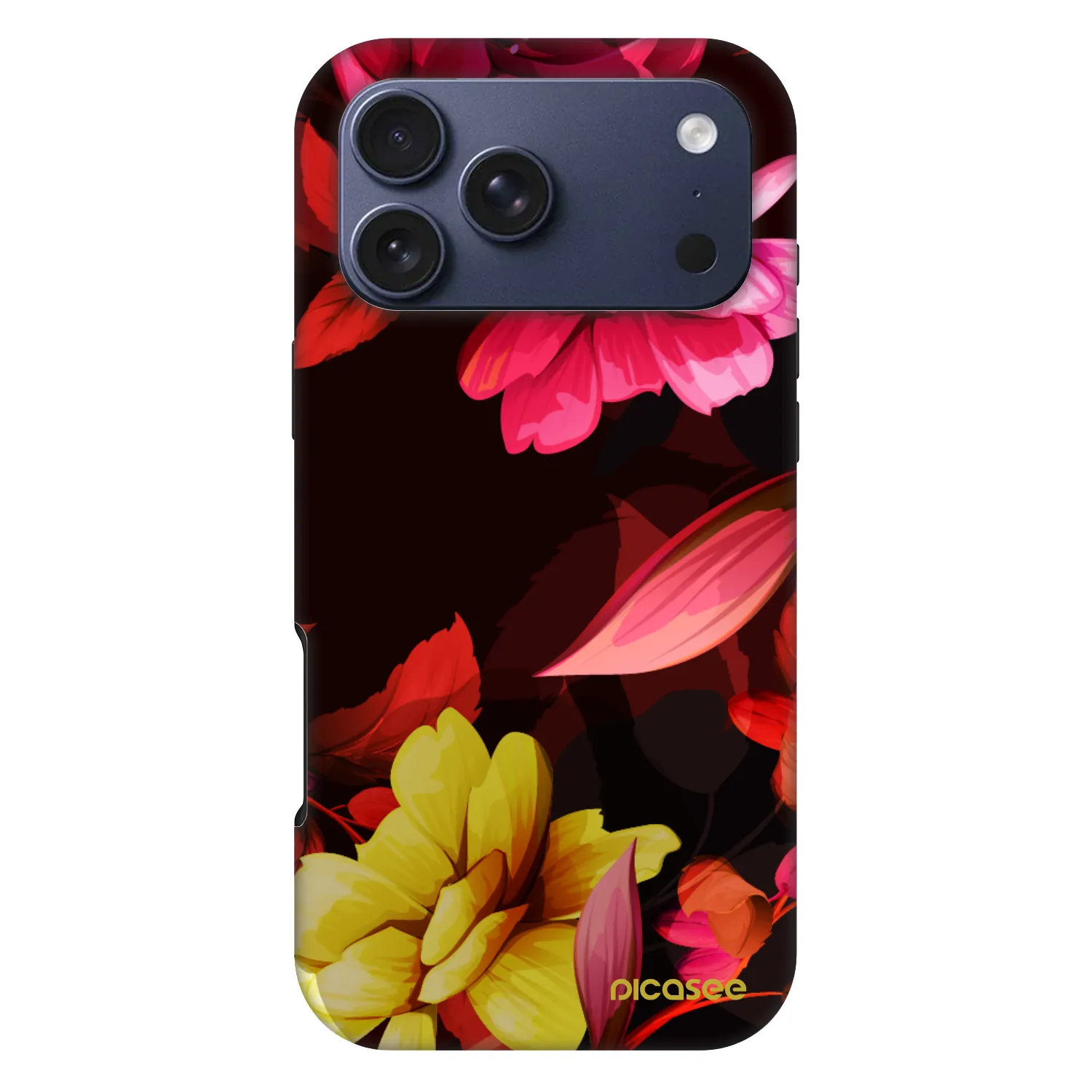 Picasee Fashion Case MagSafe za Apple iPhone 17 Pro Max - Dark Peonny