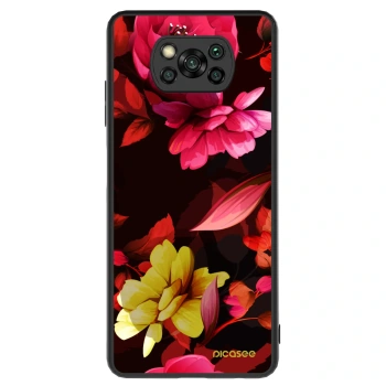 Ovitek za Xiaomi Poco X3 - Dark Peonny