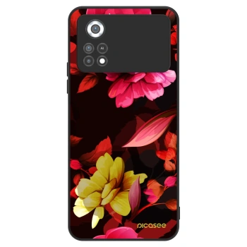 Ovitek za Xiaomi Poco X4 Pro 5G - Dark Peonny