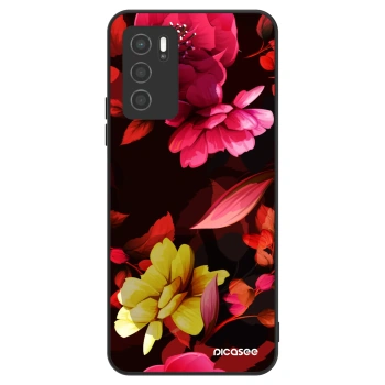 Ovitek za OPPO A16s - Dark Peonny