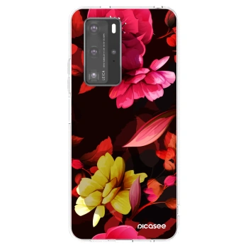 Ovitek za Huawei P40 Pro - Dark Peonny