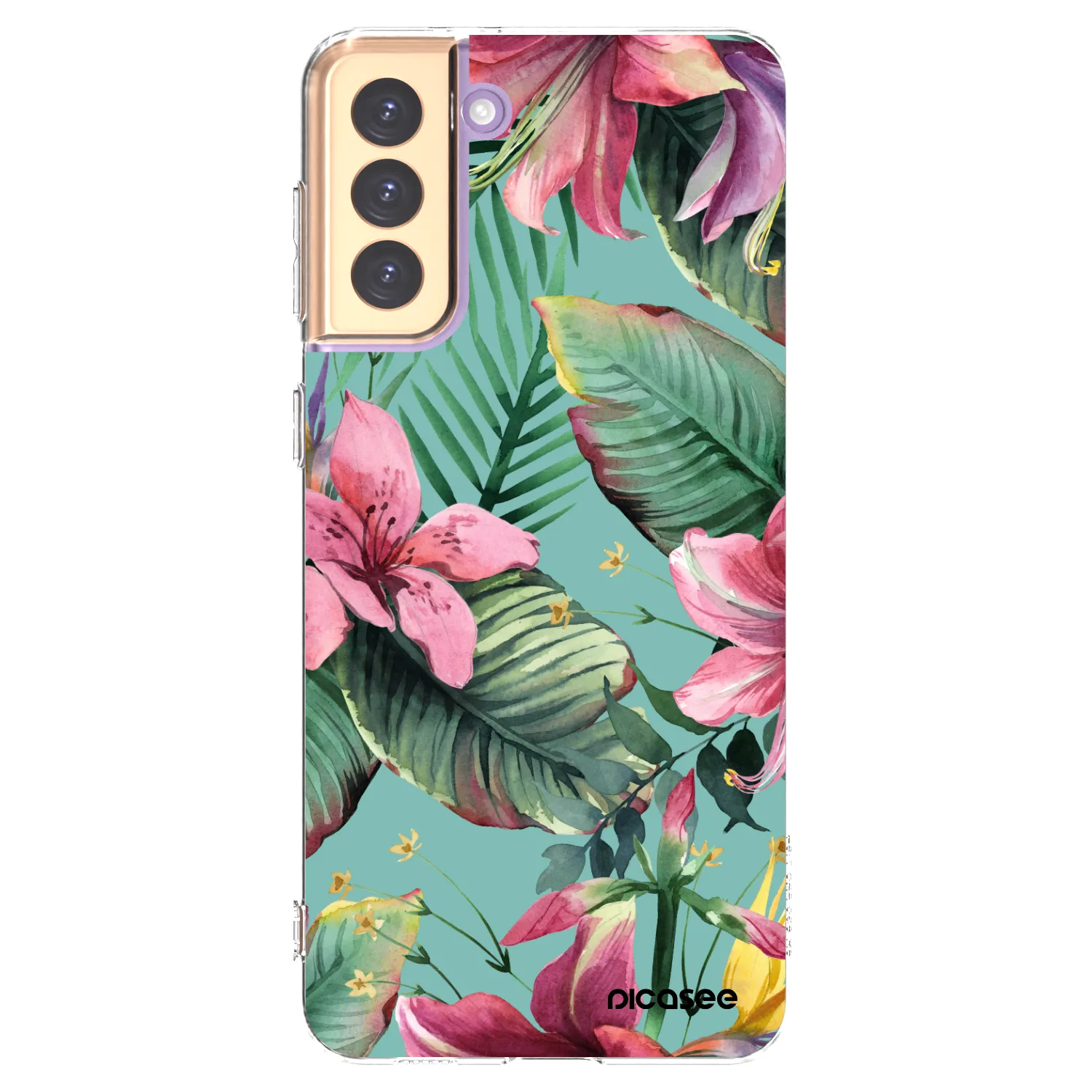 Picasee silikonski prozorni ovitek za Samsung Galaxy S21+ 5G G996F - Hawaii