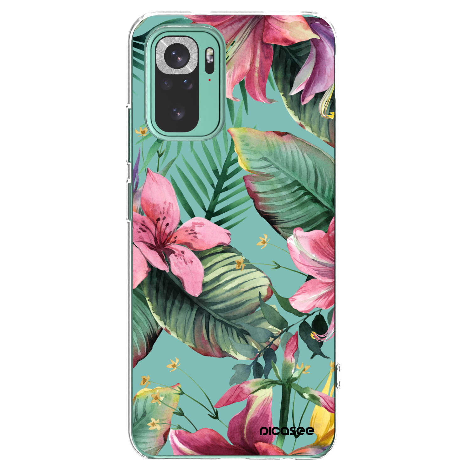 Picasee silikonski prozorni ovitek za Xiaomi Redmi Note 10 Pro - Hawaii