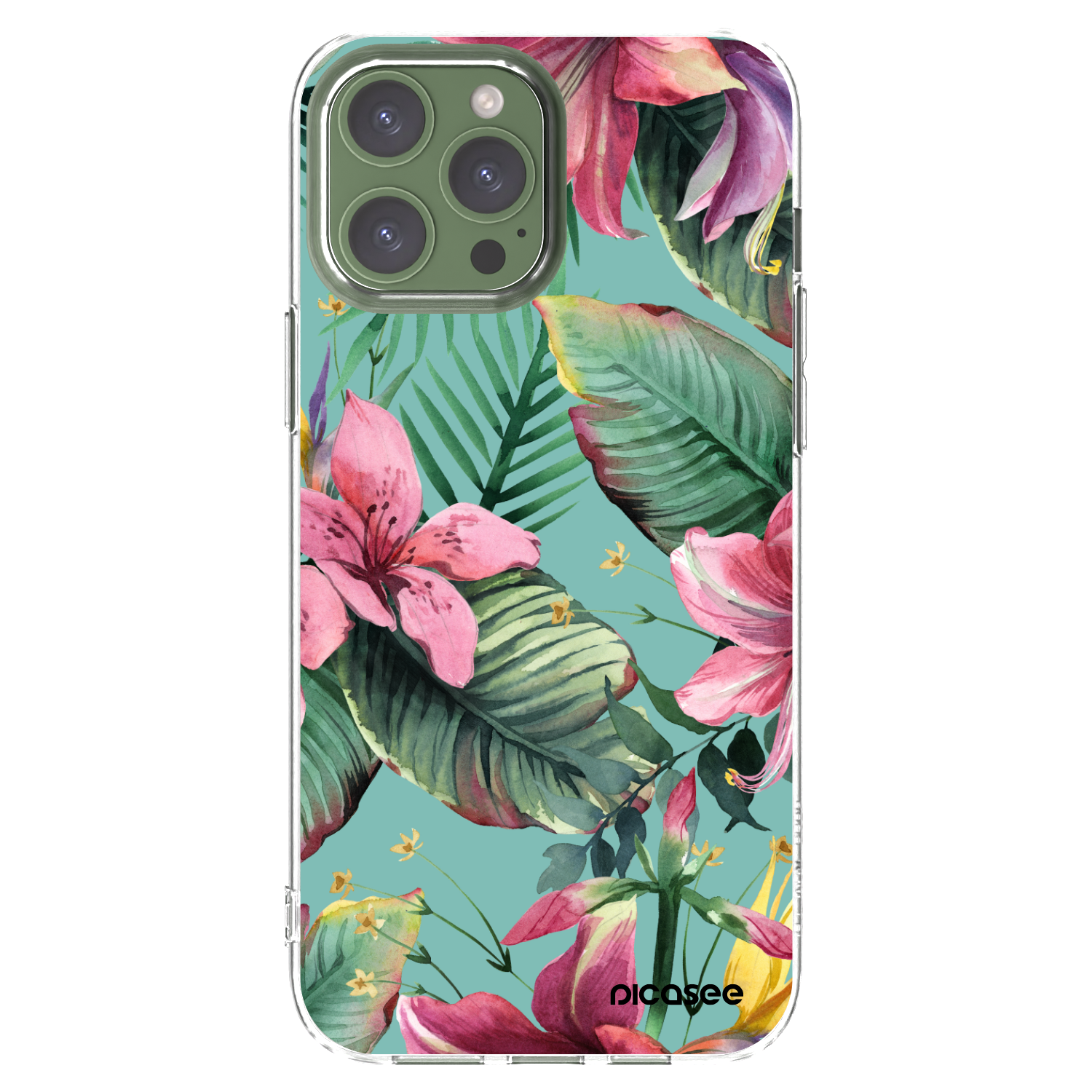 Picasee silikonski prozorni ovitek za Apple iPhone 13 Pro Max - Hawaii
