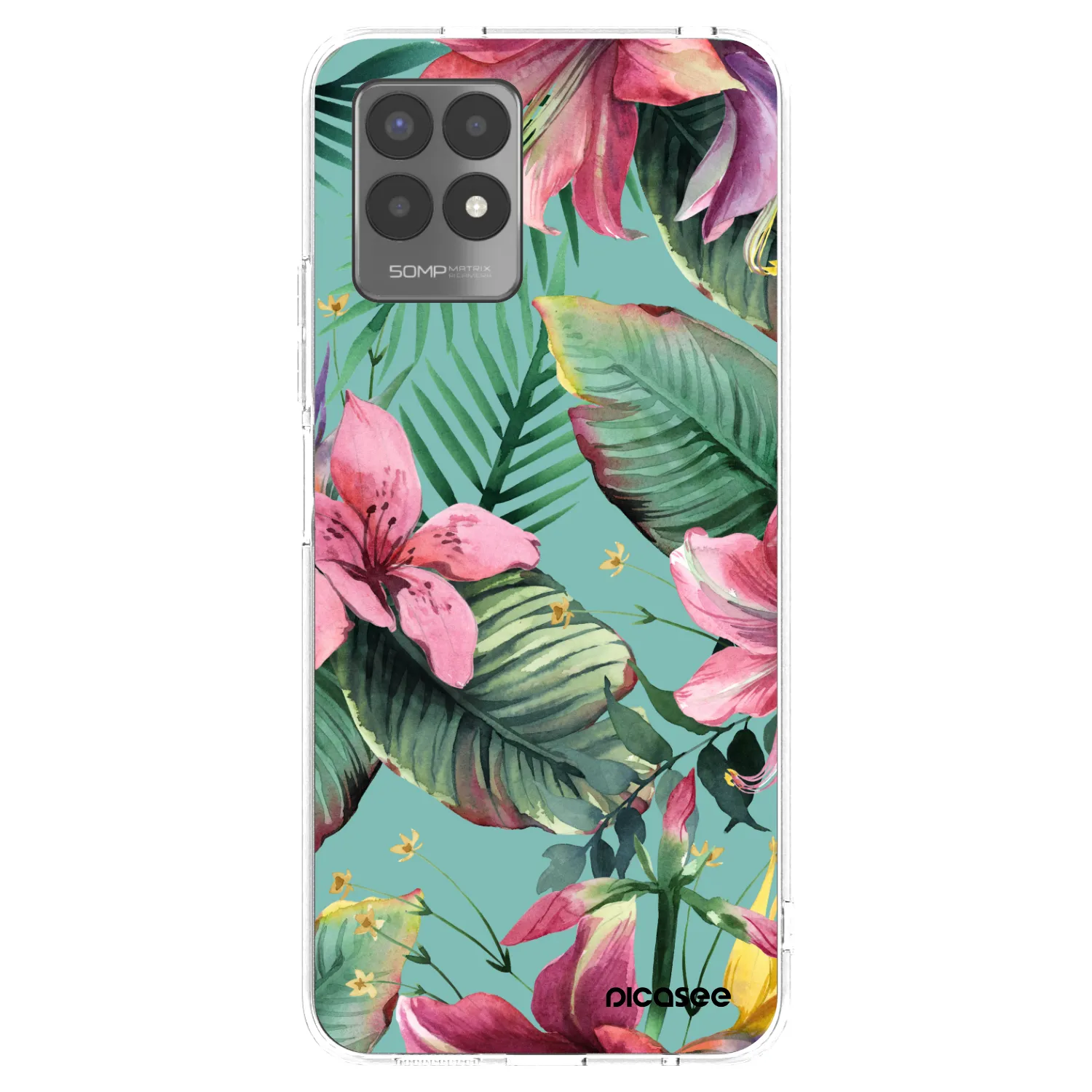 Picasee silikonski prozorni ovitek za Realme 8i - Hawaii