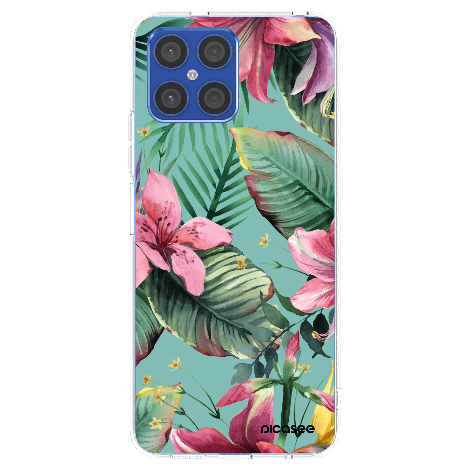 Picasee silikonski prozorni ovitek za Honor X8 4G - Hawaii