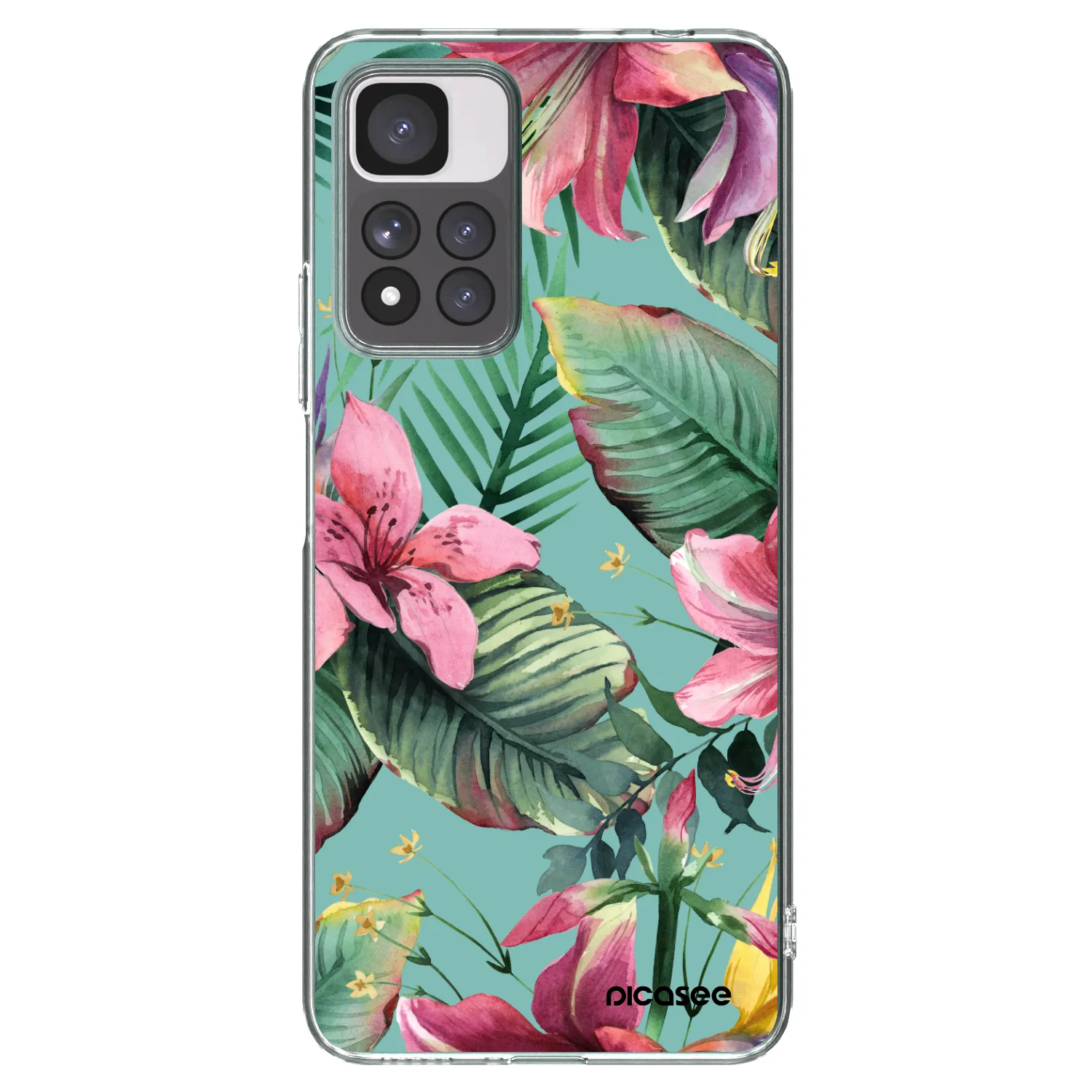 Picasee silikonski prozorni ovitek za Xiaomi Redmi Note 11 Pro+ 5G - Hawaii
