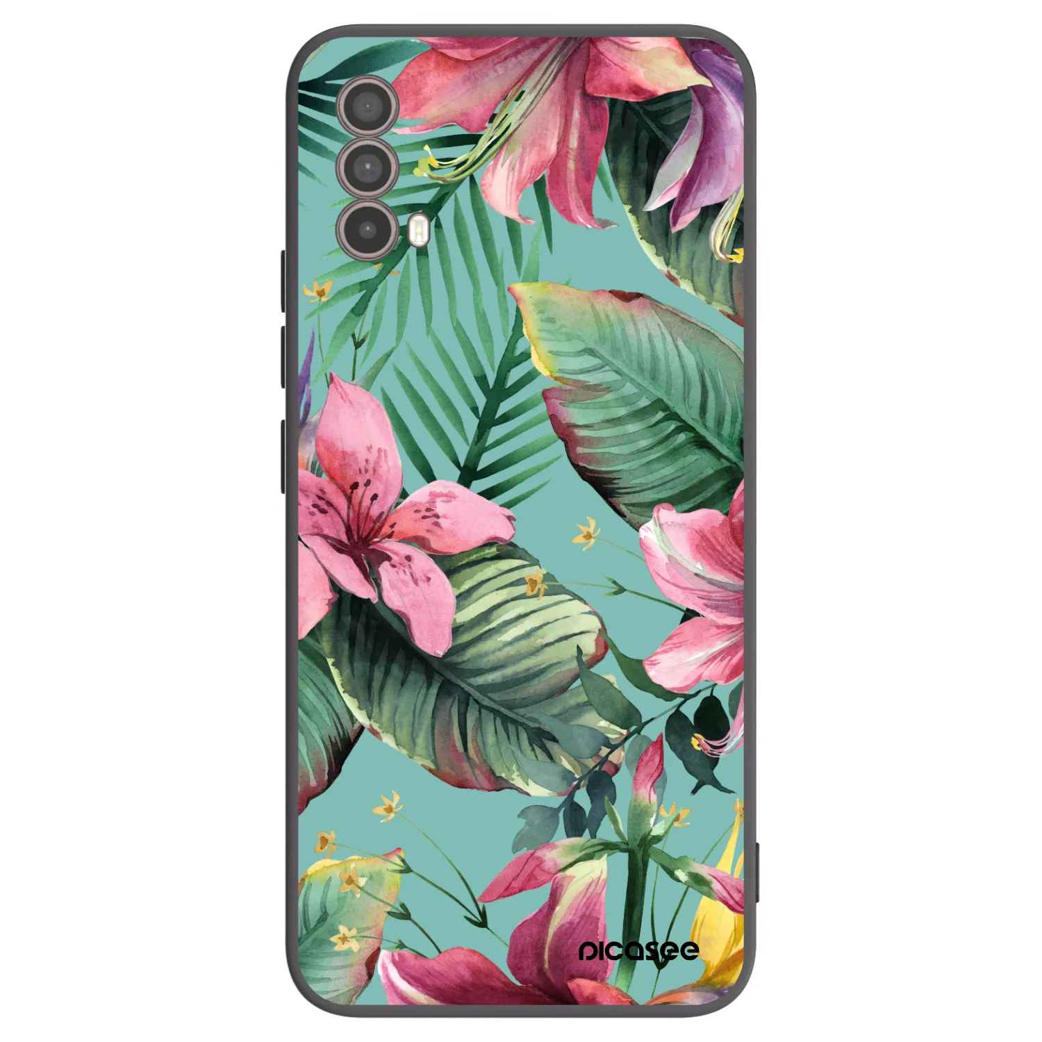 Picasee silikonski črni ovitek za Motorola Moto E40 - Hawaii