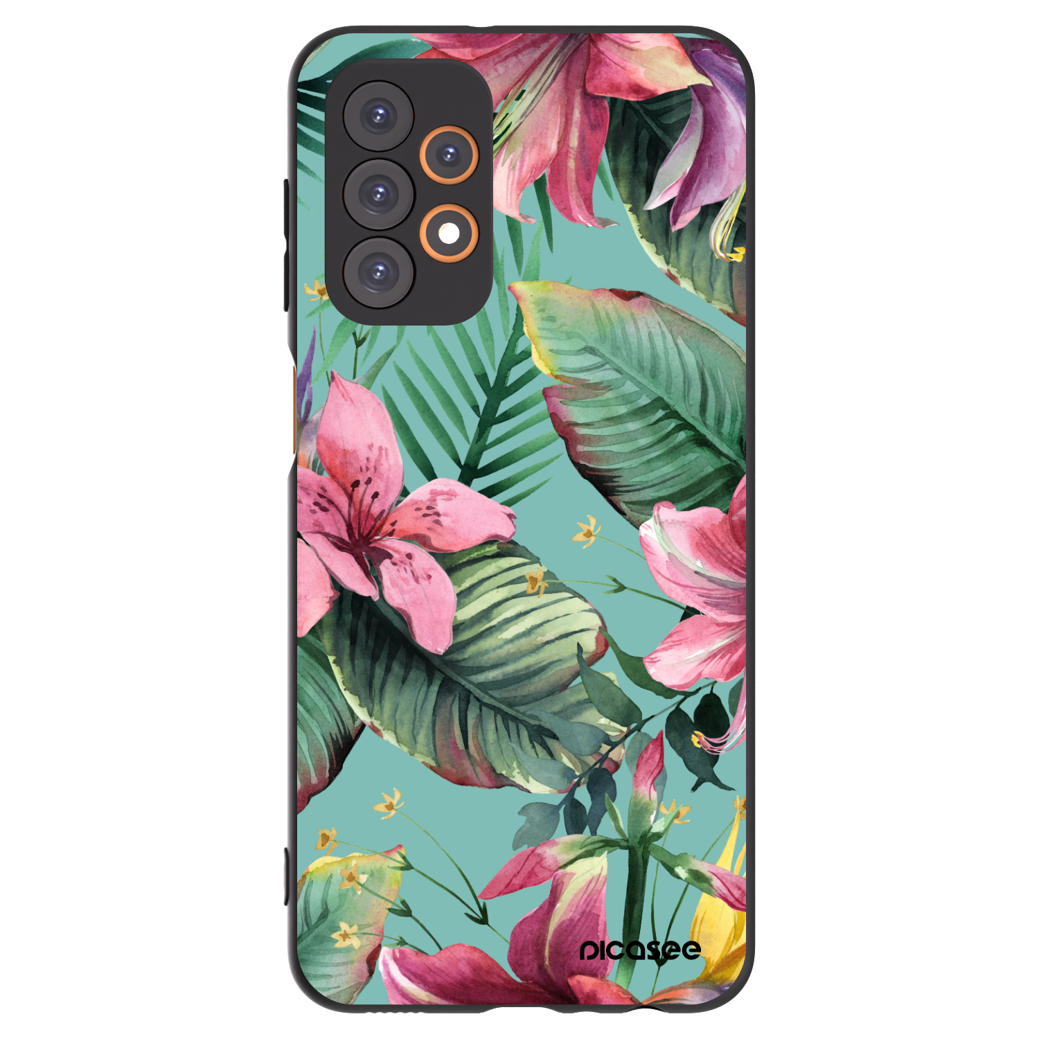 Picasee silikonski črni ovitek za Samsung Galaxy A23 A235F 4G - Hawaii