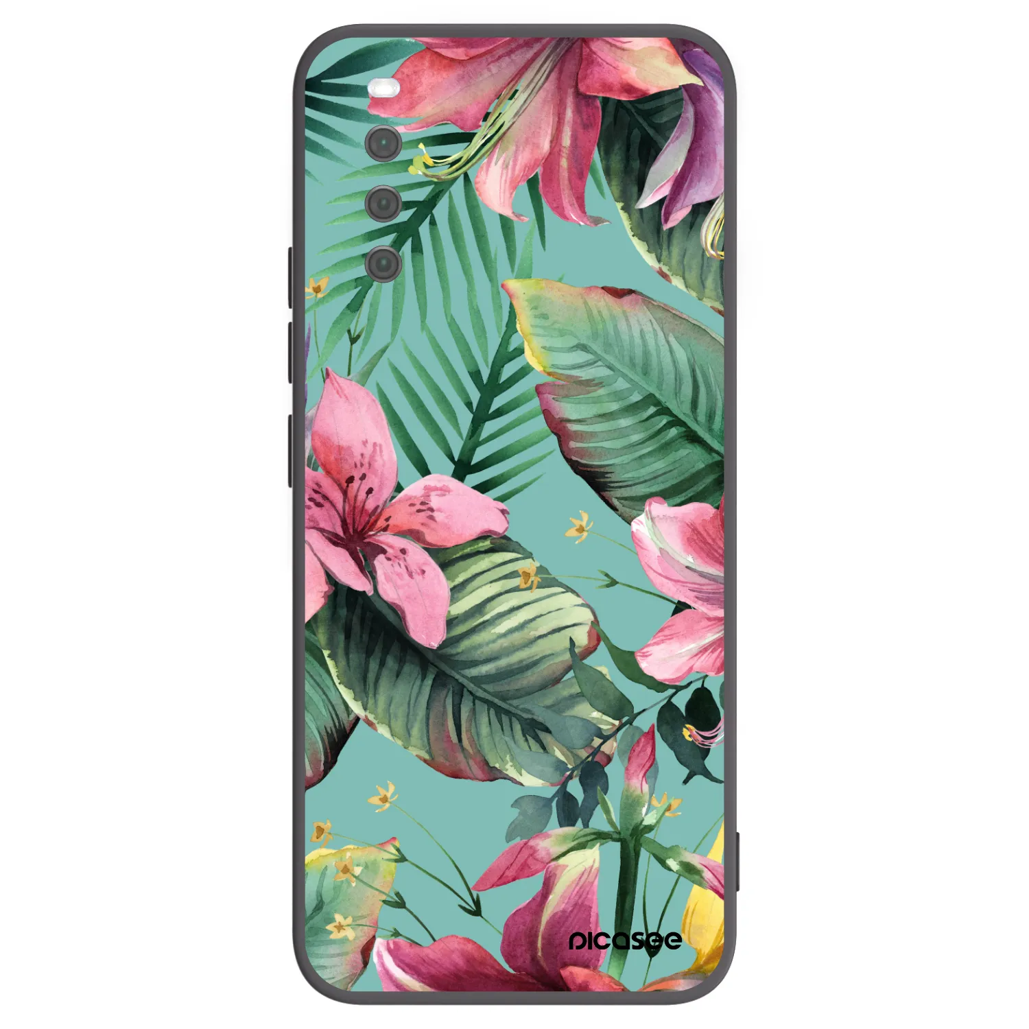 Picasee silikonski črni ovitek za Sony Xperia 10 III - Hawaii