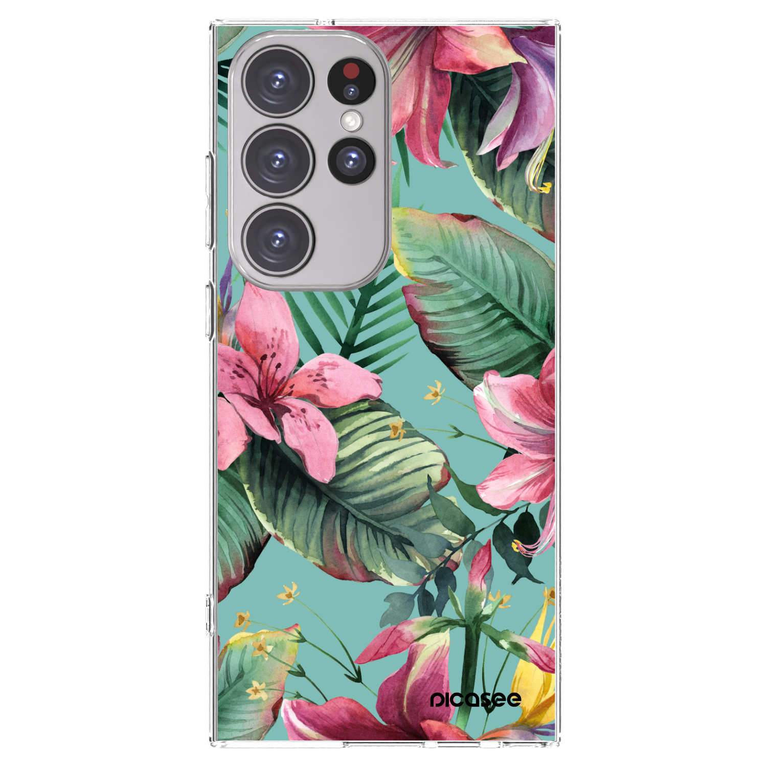 Picasee silikonski prozorni ovitek za Samsung Galaxy S23 Ultra 5G - Hawaii