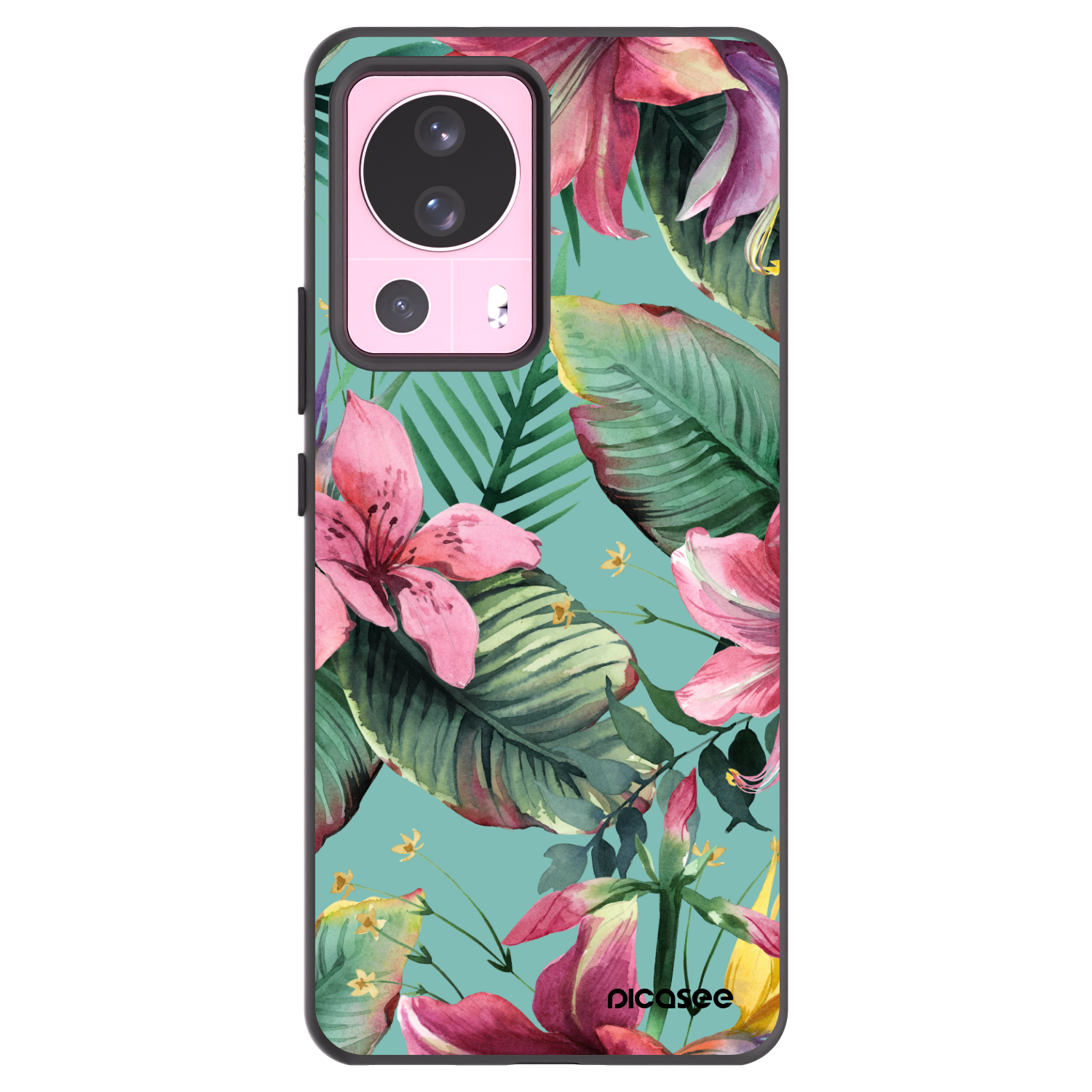 Picasee silikonski črni ovitek za Xiaomi 13 Lite - Hawaii