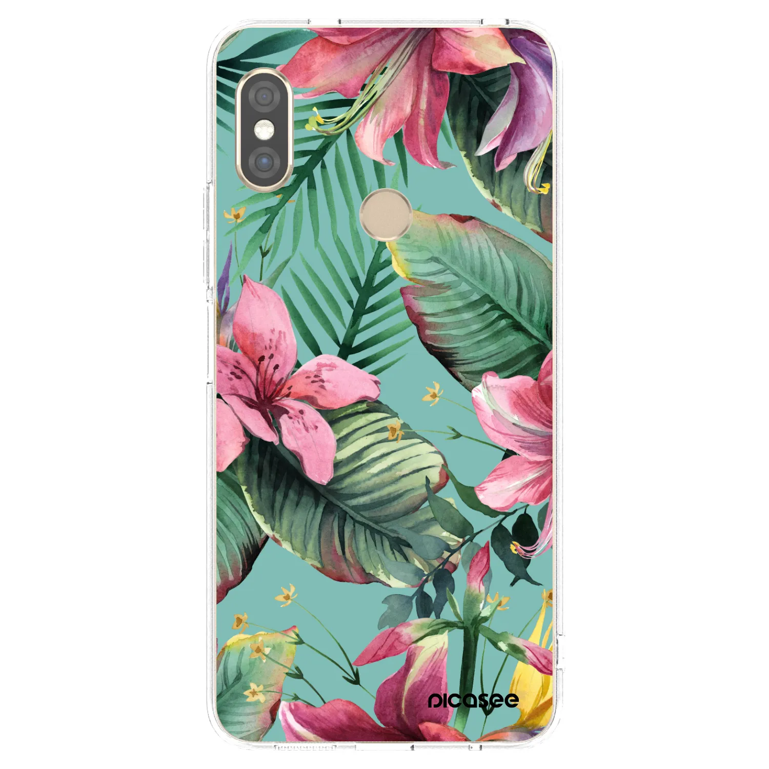 Picasee silikonski prozorni ovitek za Xiaomi Redmi Note 5 Global - Hawaii