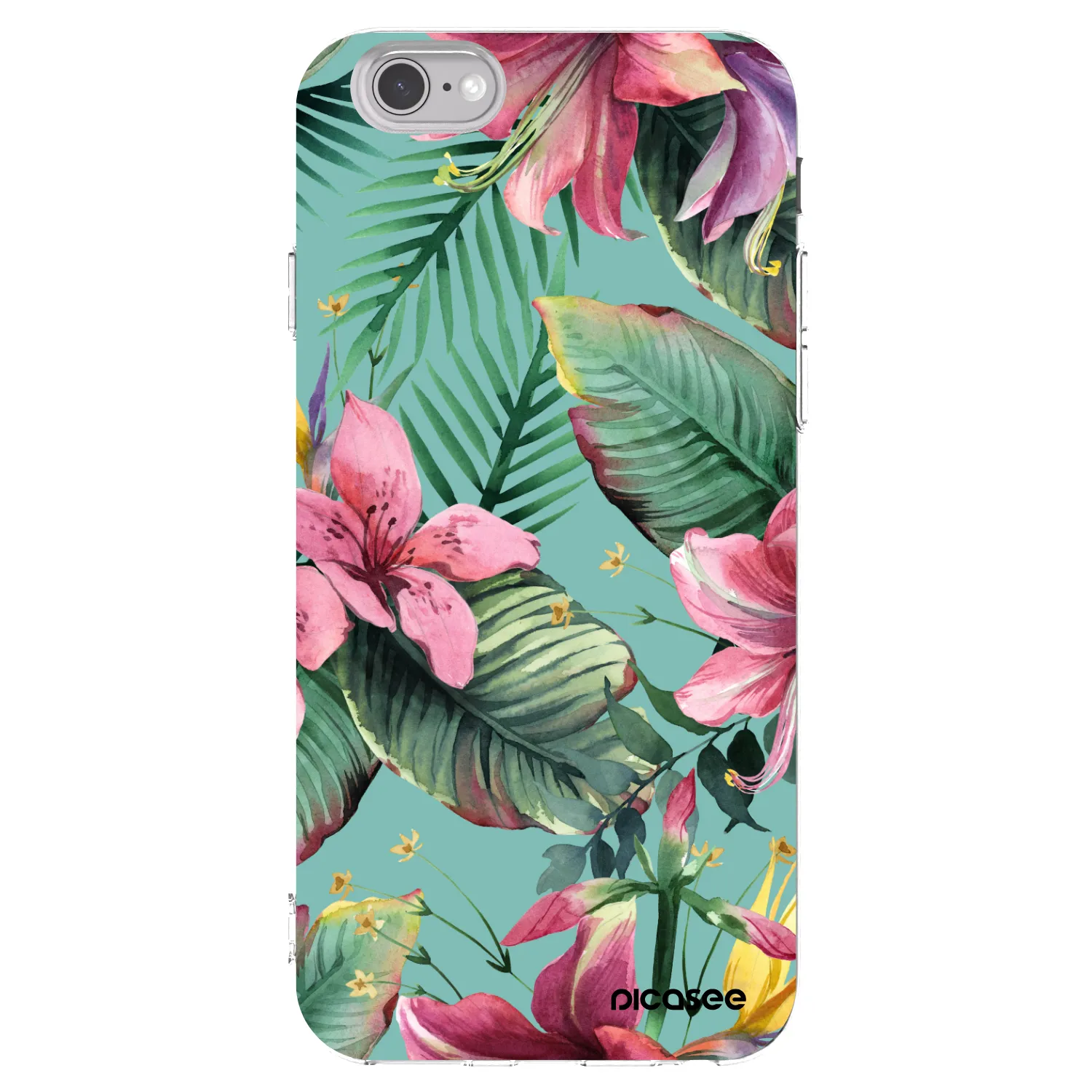 Picasee silikonski prozorni ovitek za Apple iPhone 6/6S - Hawaii