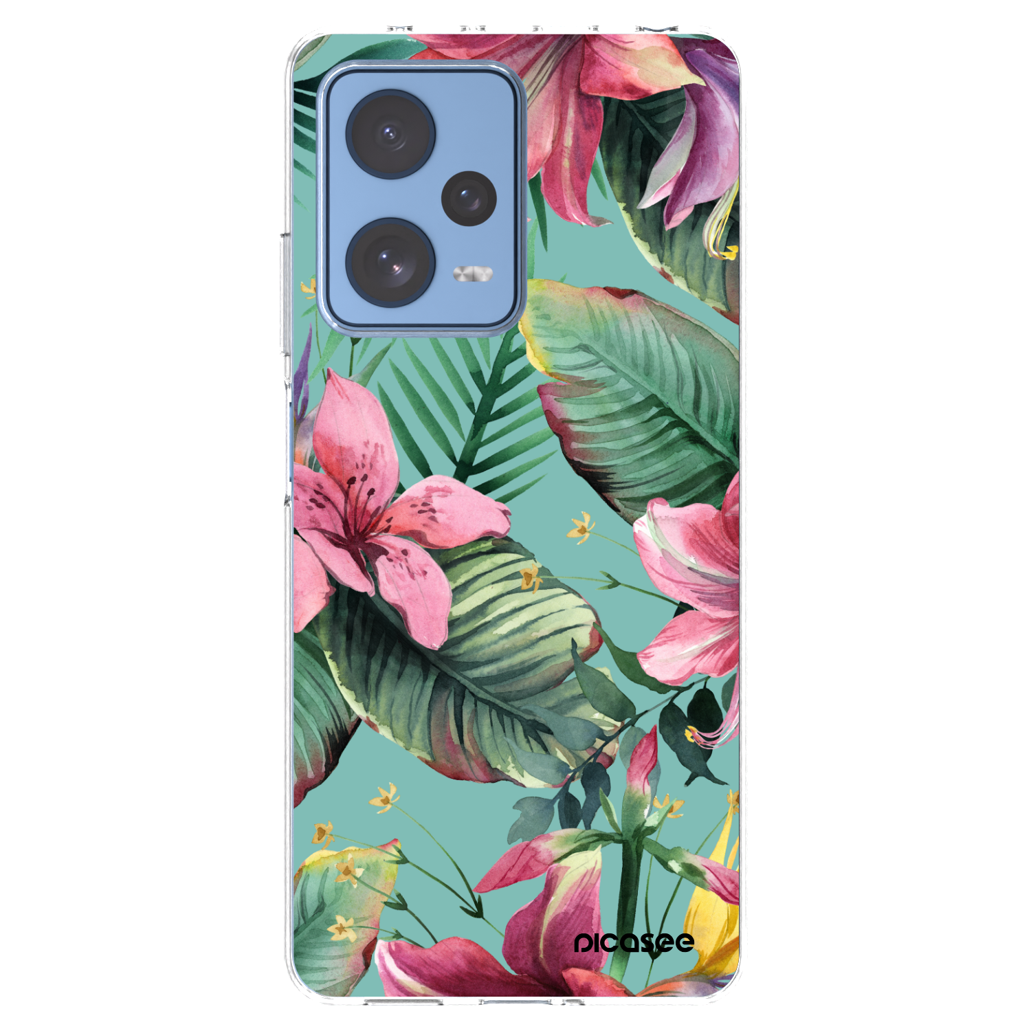 Picasee silikonski prozorni ovitek za Xiaomi Redmi Note 12 Pro 5G - Hawaii