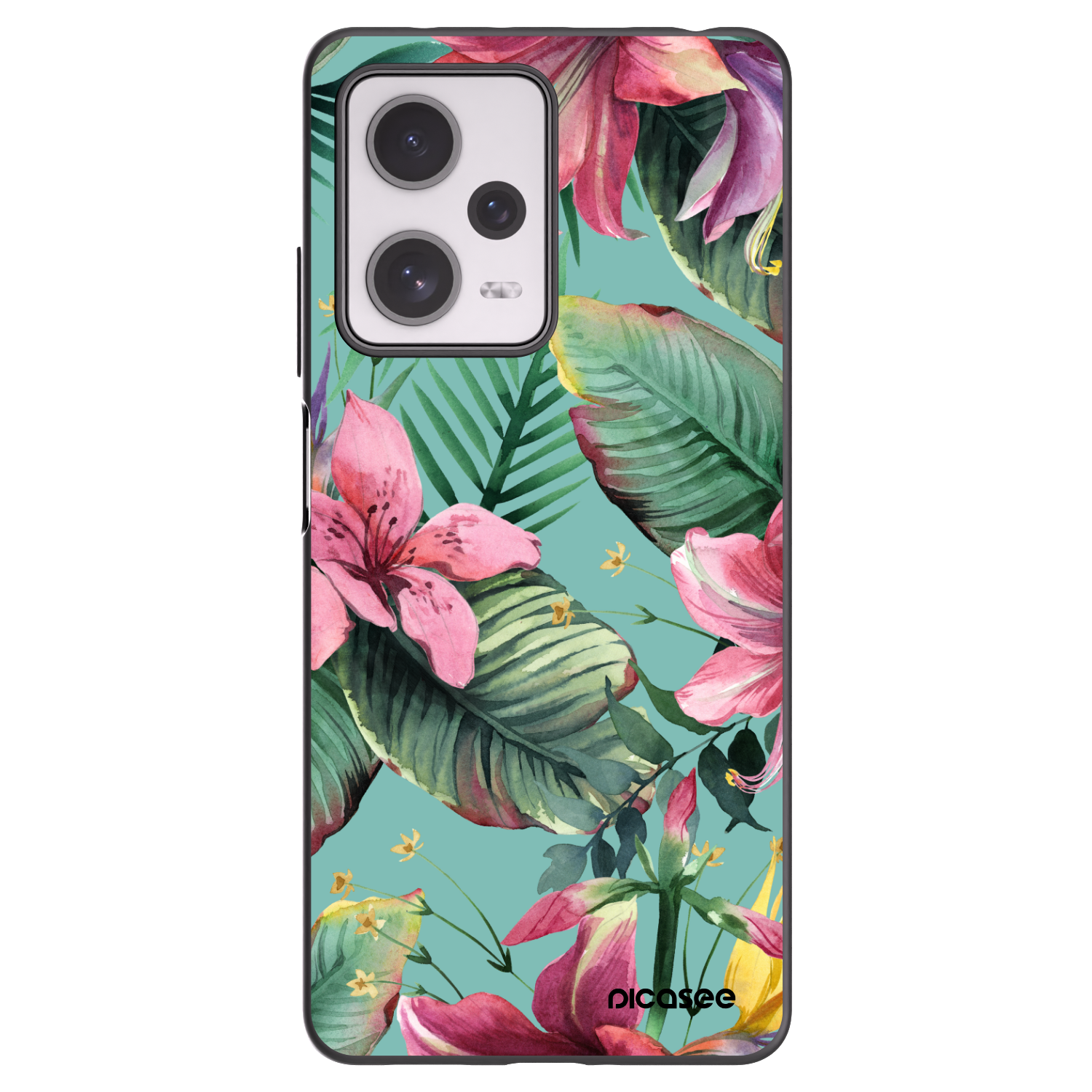 Picasee silikonski črni ovitek za Xiaomi Redmi Note 12 Pro+ 5G - Hawaii