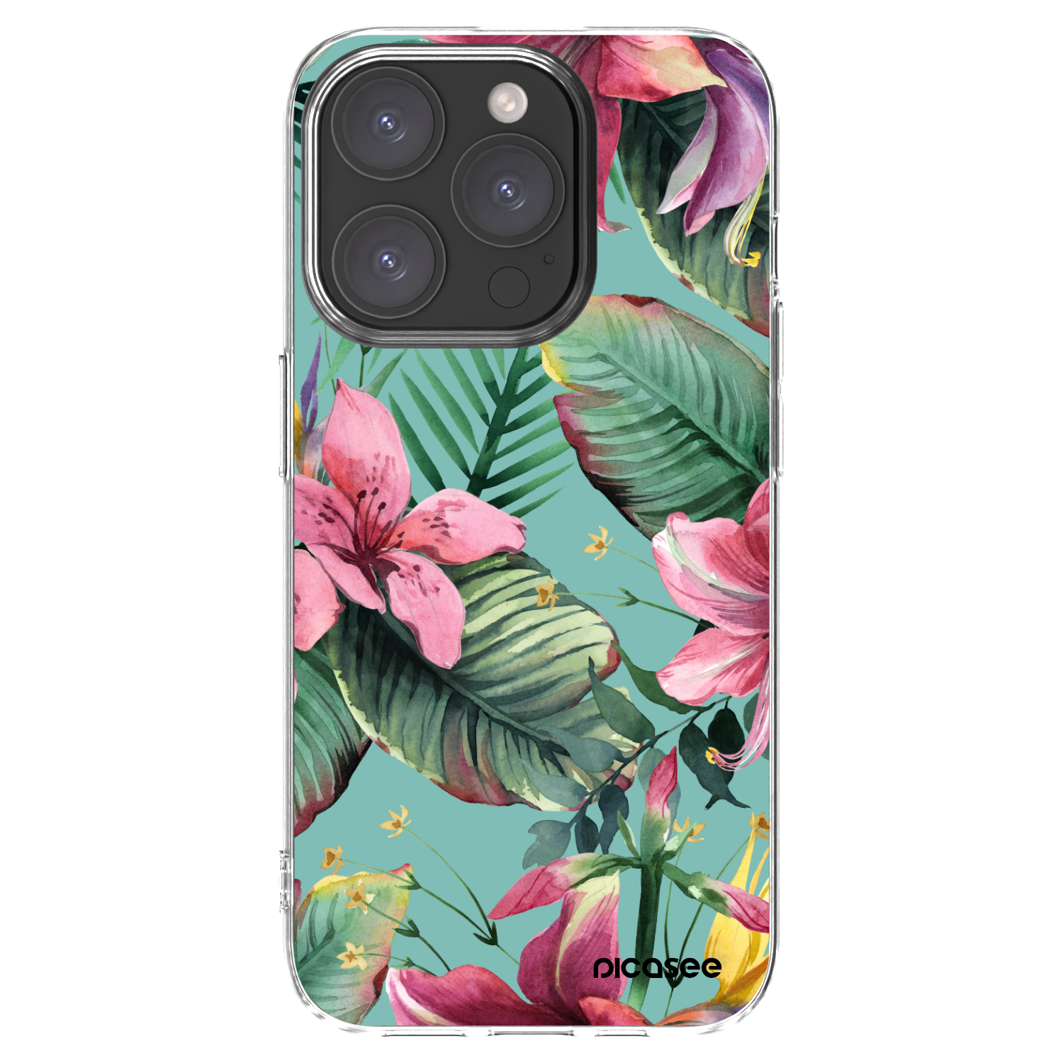 Picasee silikonski prozorni ovitek za Apple iPhone 15 Pro - Hawaii