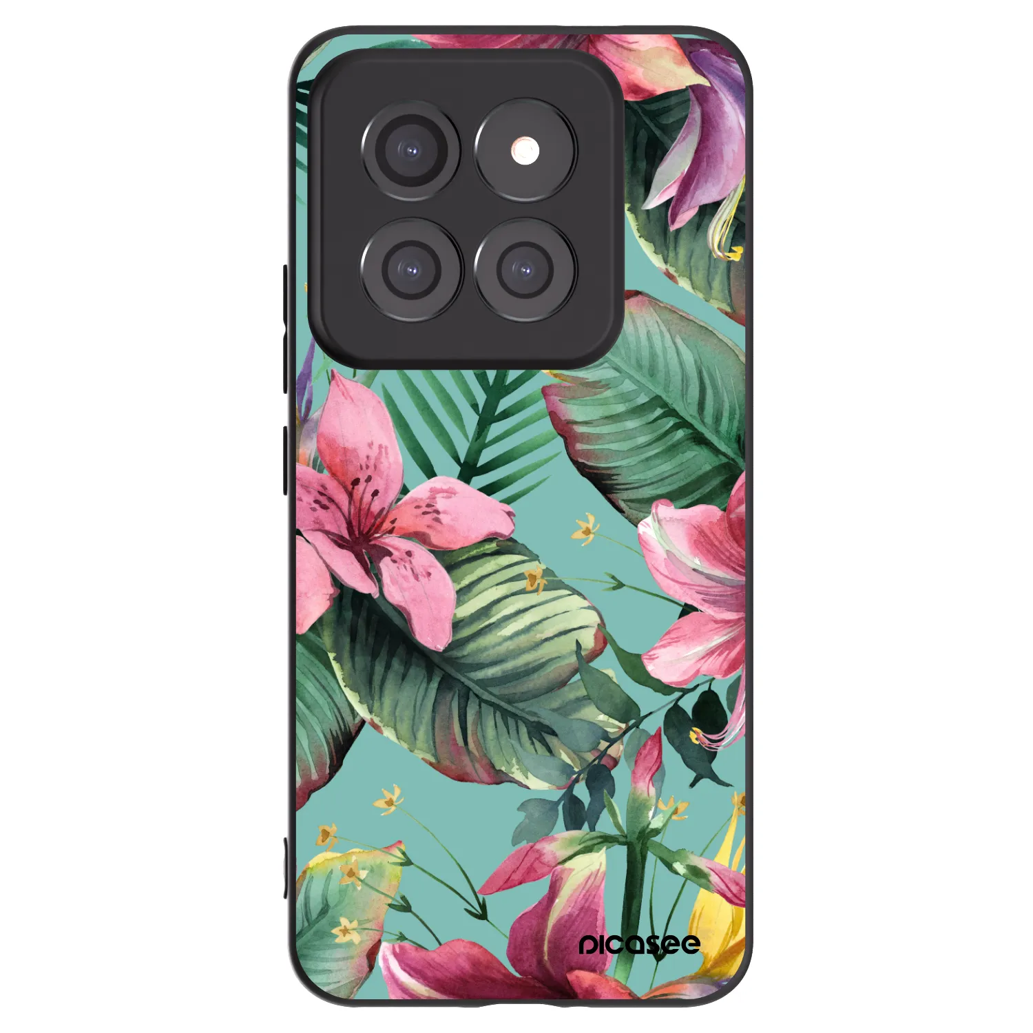 Picasee silikonski črni ovitek za Xiaomi 14 Pro - Hawaii