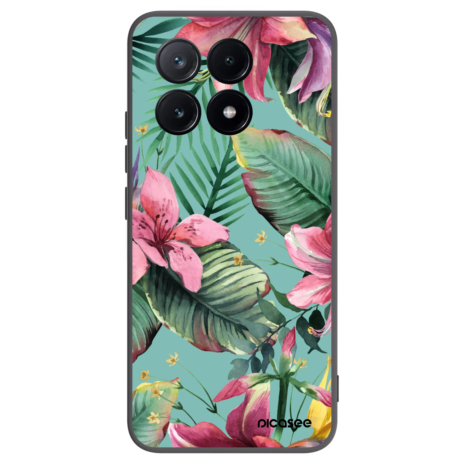 Picasee silikonski črni ovitek za Xiaomi Poco X6 Pro - Hawaii