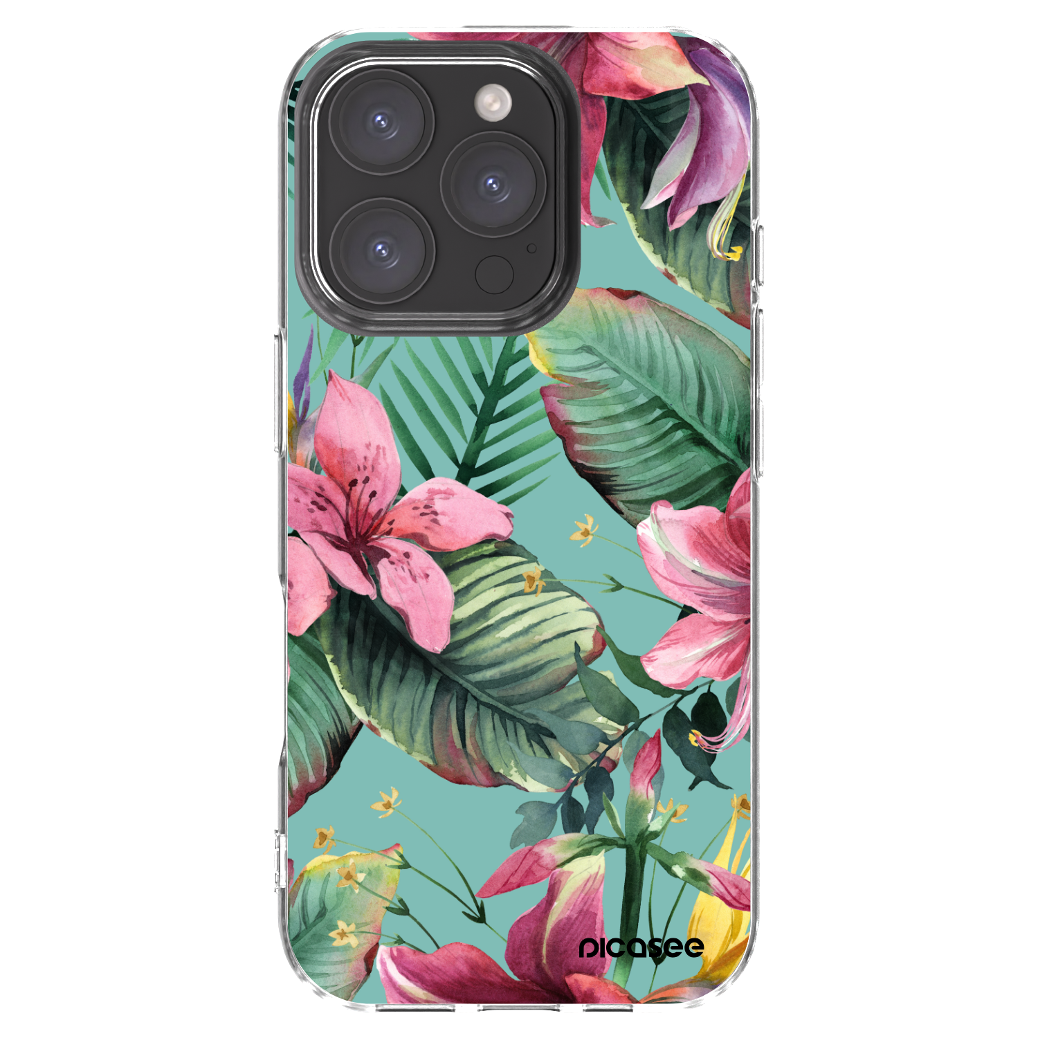 Picasee silikonski prozorni ovitek za Apple iPhone 16 Pro - Hawaii