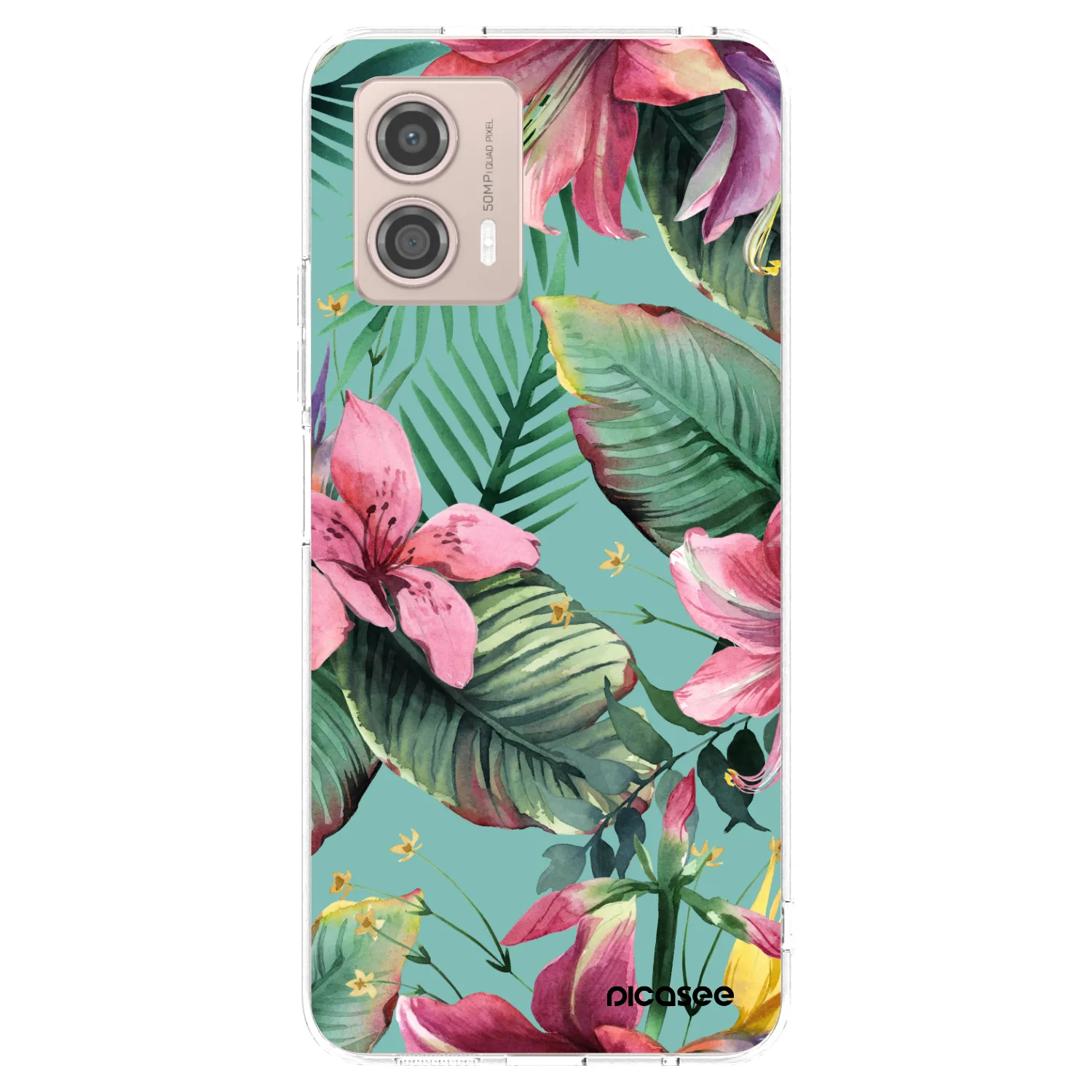 Picasee silikonski prozorni ovitek za Motorola Moto G53 5G - Hawaii