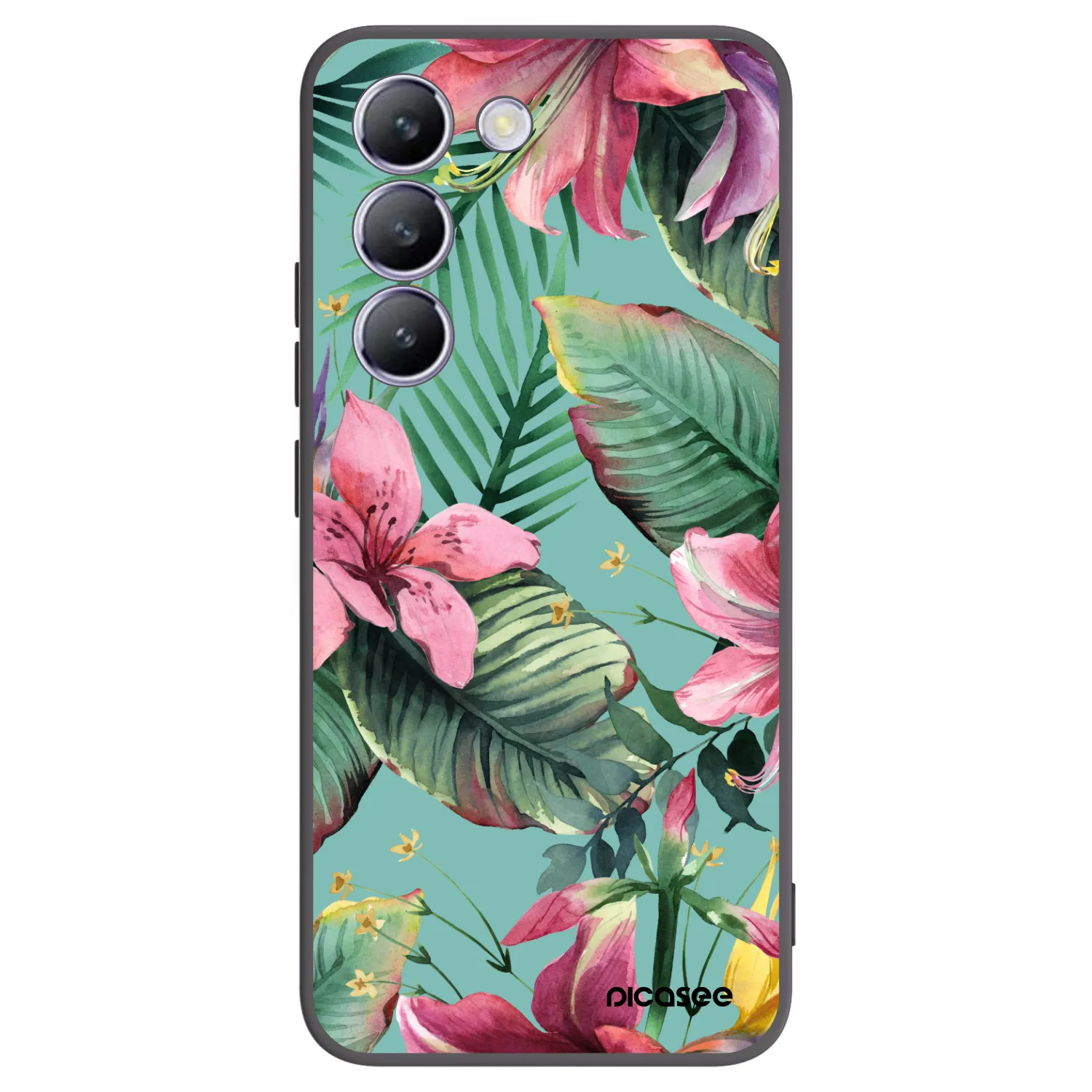 Picasee silikonski črni ovitek za Vivo V40 SE 5G - Hawaii