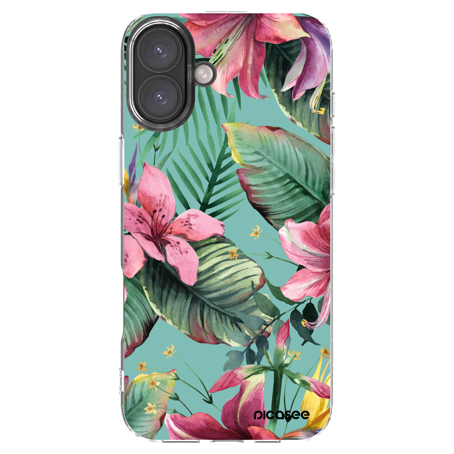 Picasee silikonski prozorni ovitek za Apple iPhone 16 Plus - Hawaii