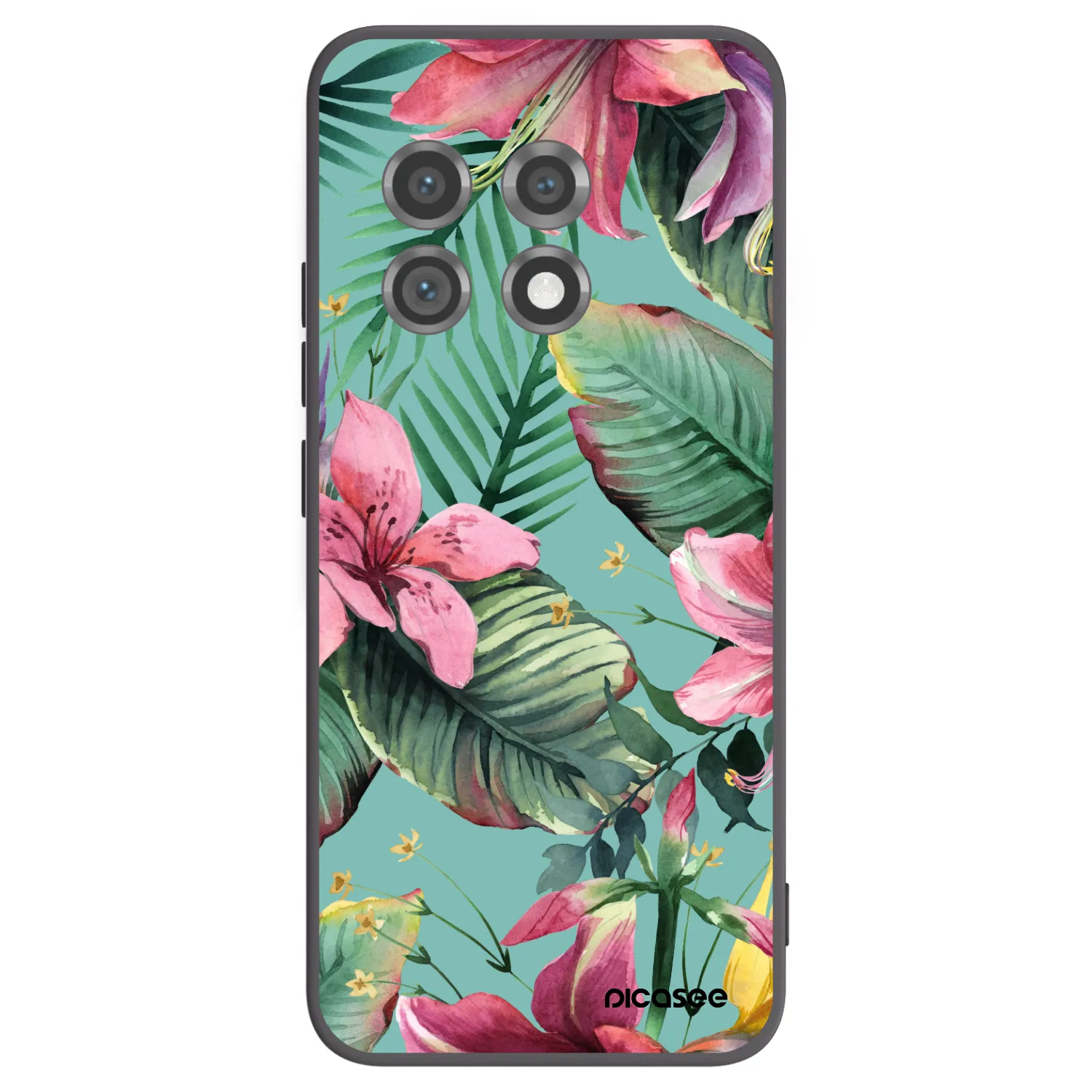 Picasee silikonski črni ovitek za OnePlus 11 5G - Hawaii