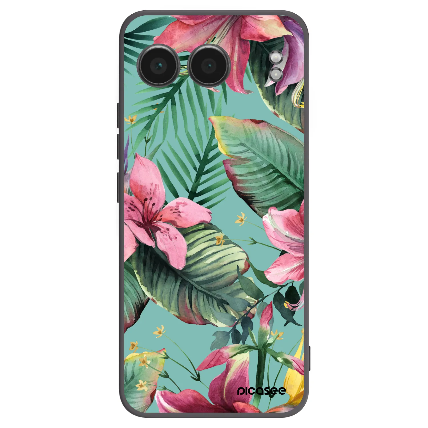 Picasee silikonski črni ovitek za OnePlus Nord 4 - Hawaii
