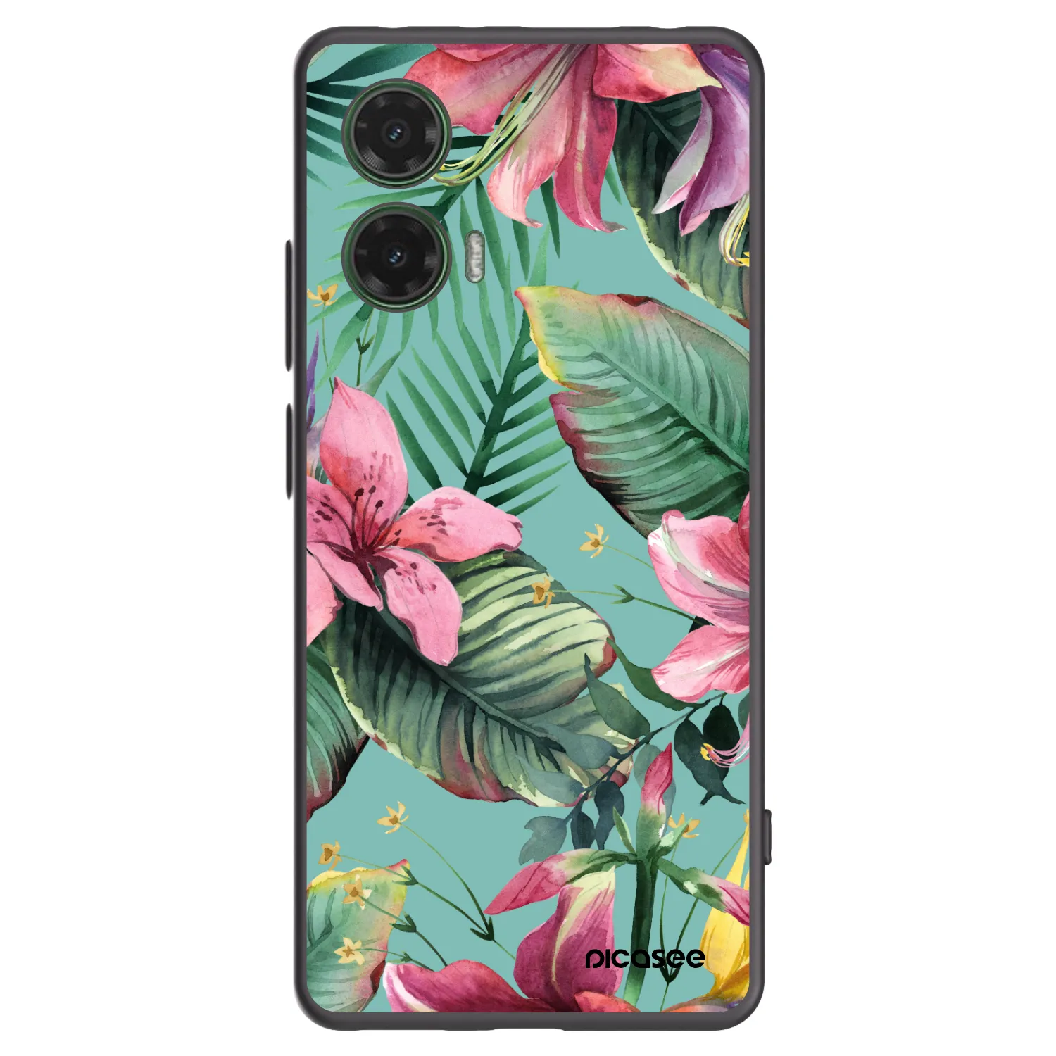 Picasee silikonski črni ovitek za Motorola Moto G35 5G - Hawaii