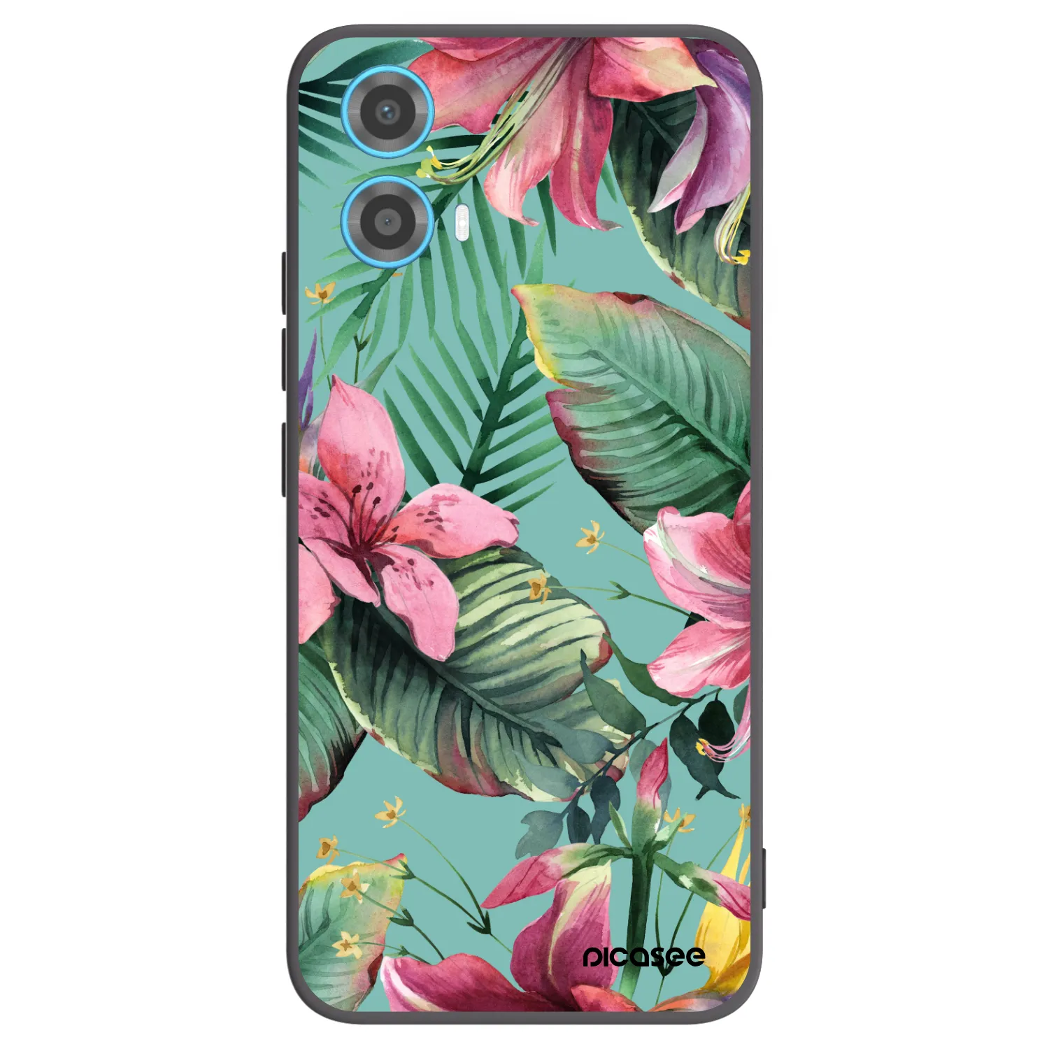 Picasee silikonski črni ovitek za Motorola Moto G34 5G - Hawaii