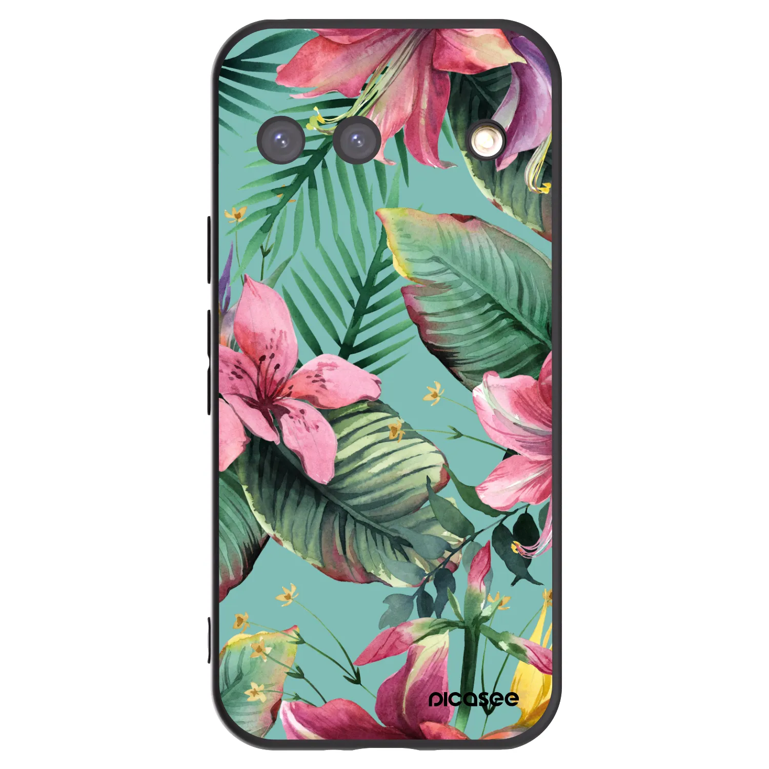 Picasee silikonski črni ovitek za Google Pixel 9 - Hawaii