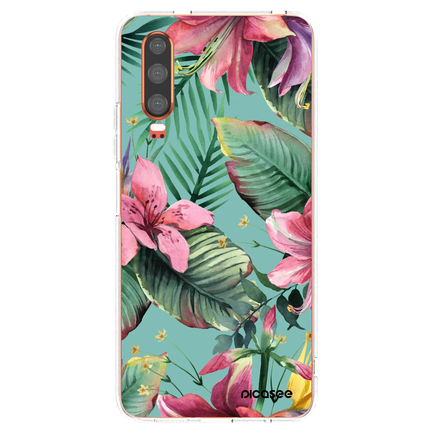 Picasee silikonski prozorni ovitek za Huawei P30 - Hawaii