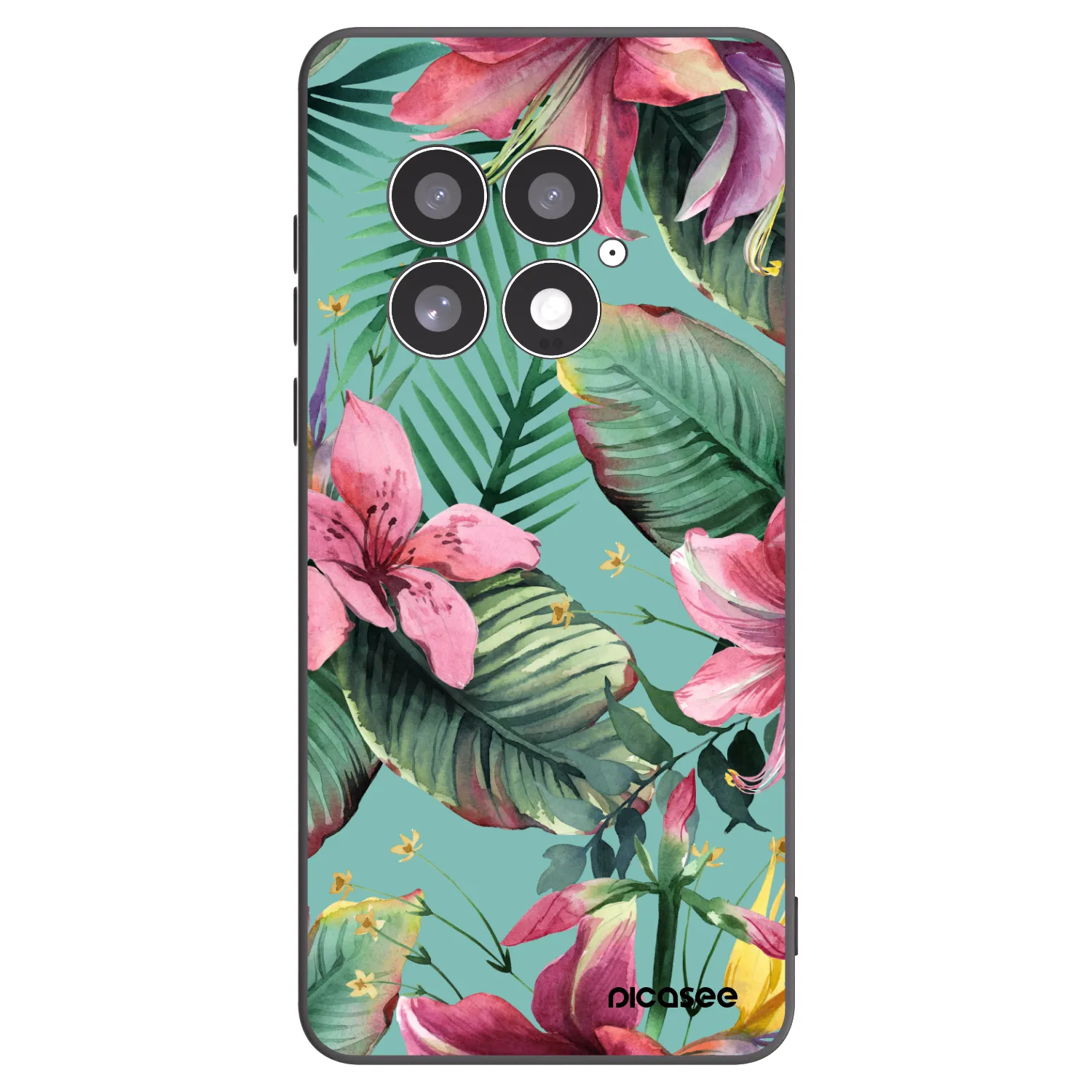 Picasee silikonski črni ovitek za OnePlus 13 5G - Hawaii