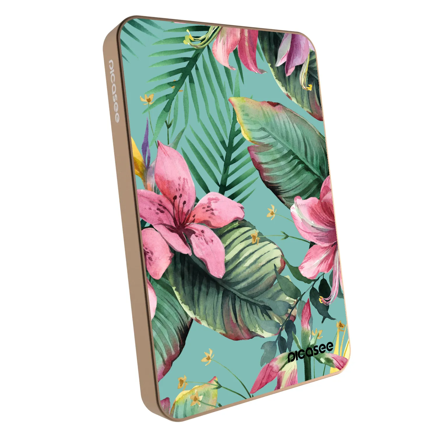 Picasee Prenosna baterija z MagSafe 5 000 mAh Zlati - Hawaii