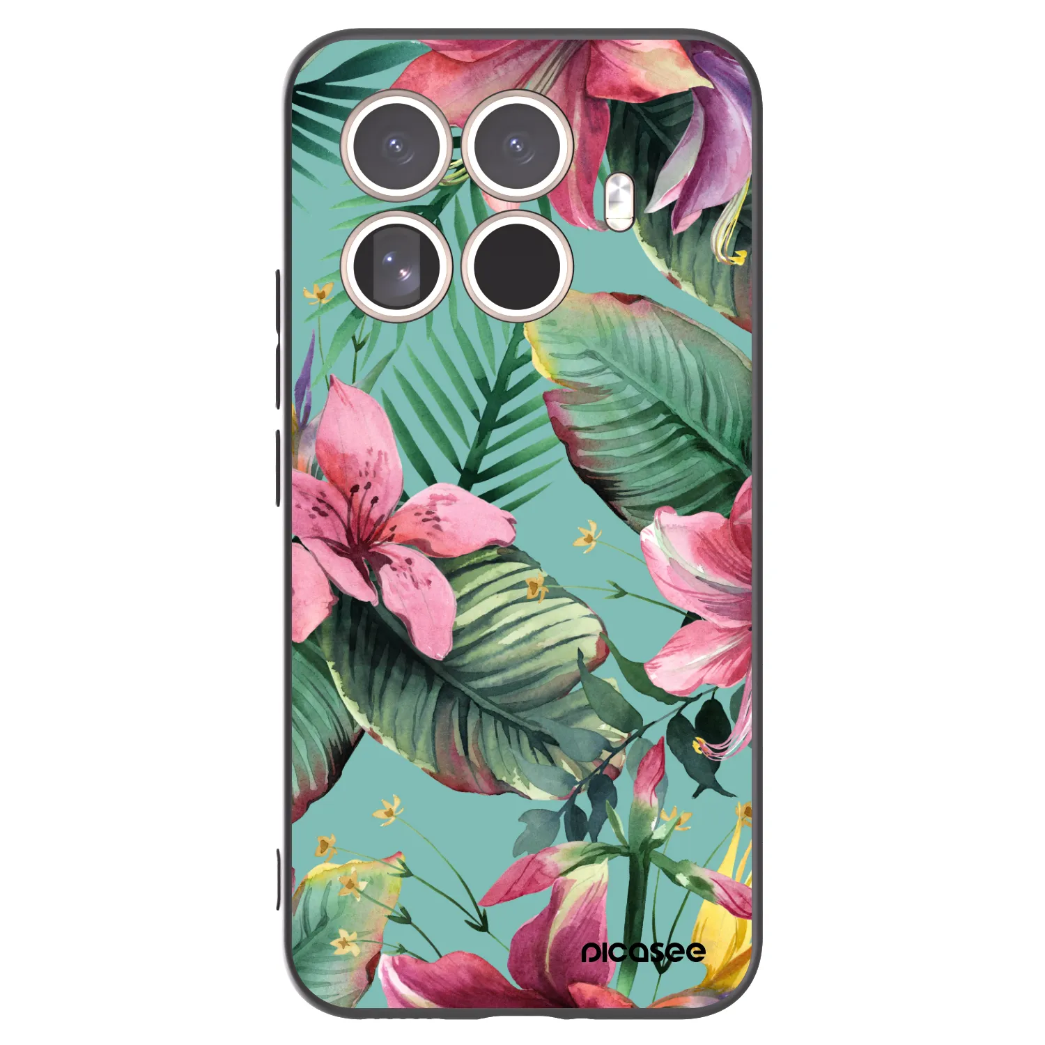 Picasee silikonski črni ovitek za Xiaomi 15T Pro - Hawaii