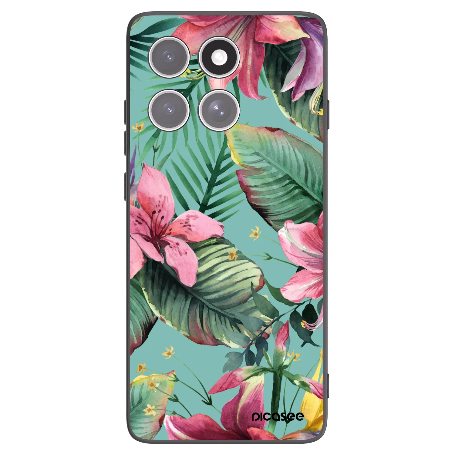 Picasee silikonski črni ovitek za Motorola Edge 60 Fusion - Hawaii