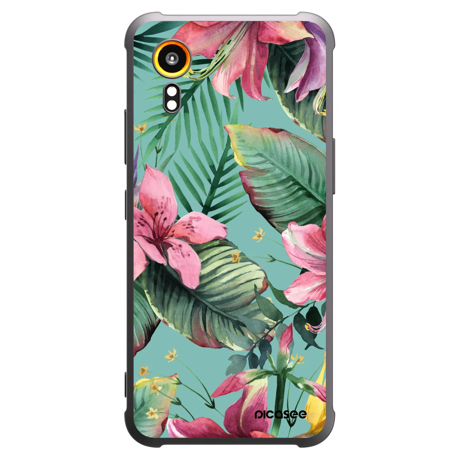 Picasee silikonski črni ovitek za Samsung Galaxy Xcover 7 - Hawaii