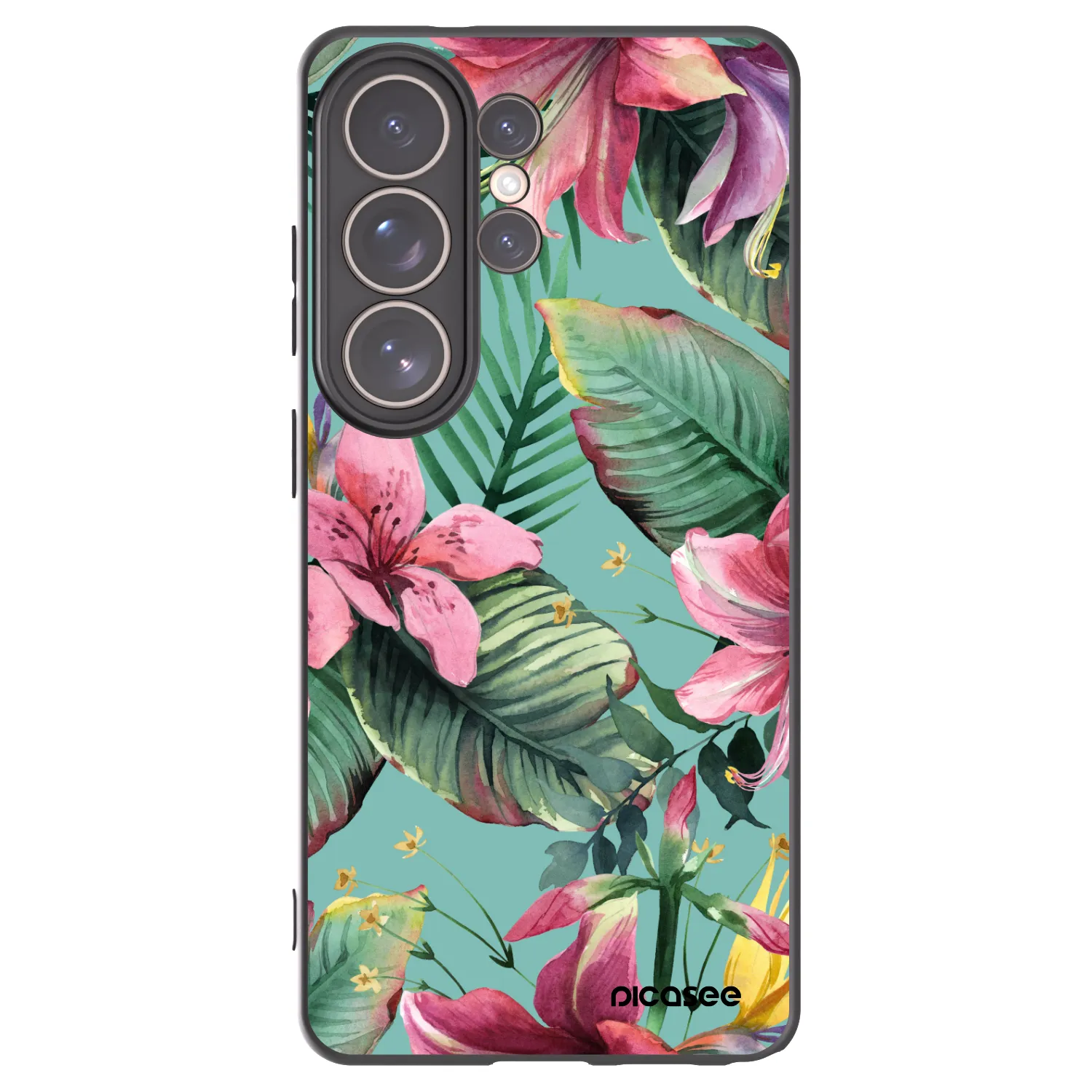 Picasee silikonski črni ovitek za Samsung Galaxy S26 Ultra - Hawaii