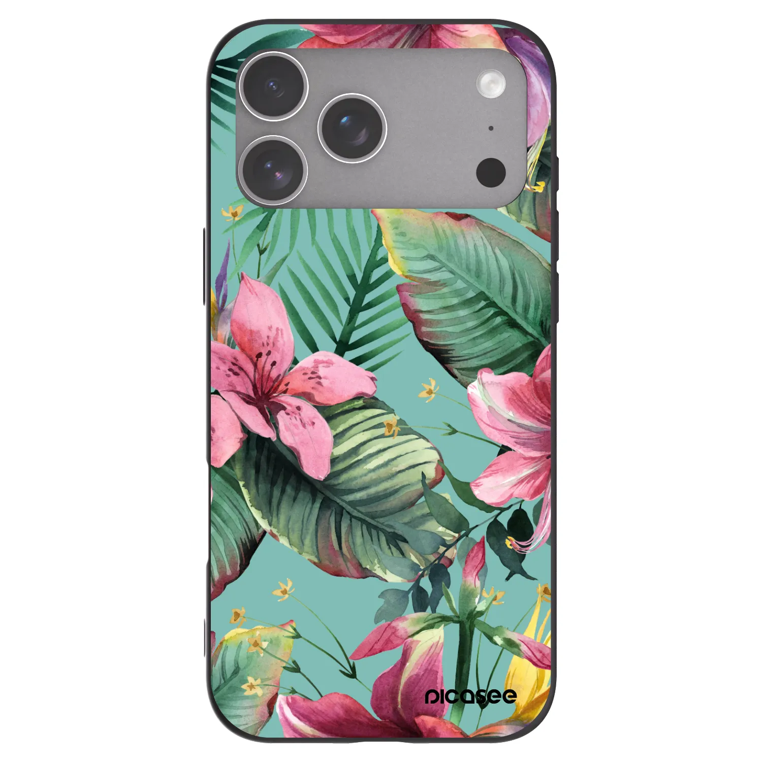 Picasee silikonski črni ovitek za Apple iPhone 18 Pro Max - Hawaii