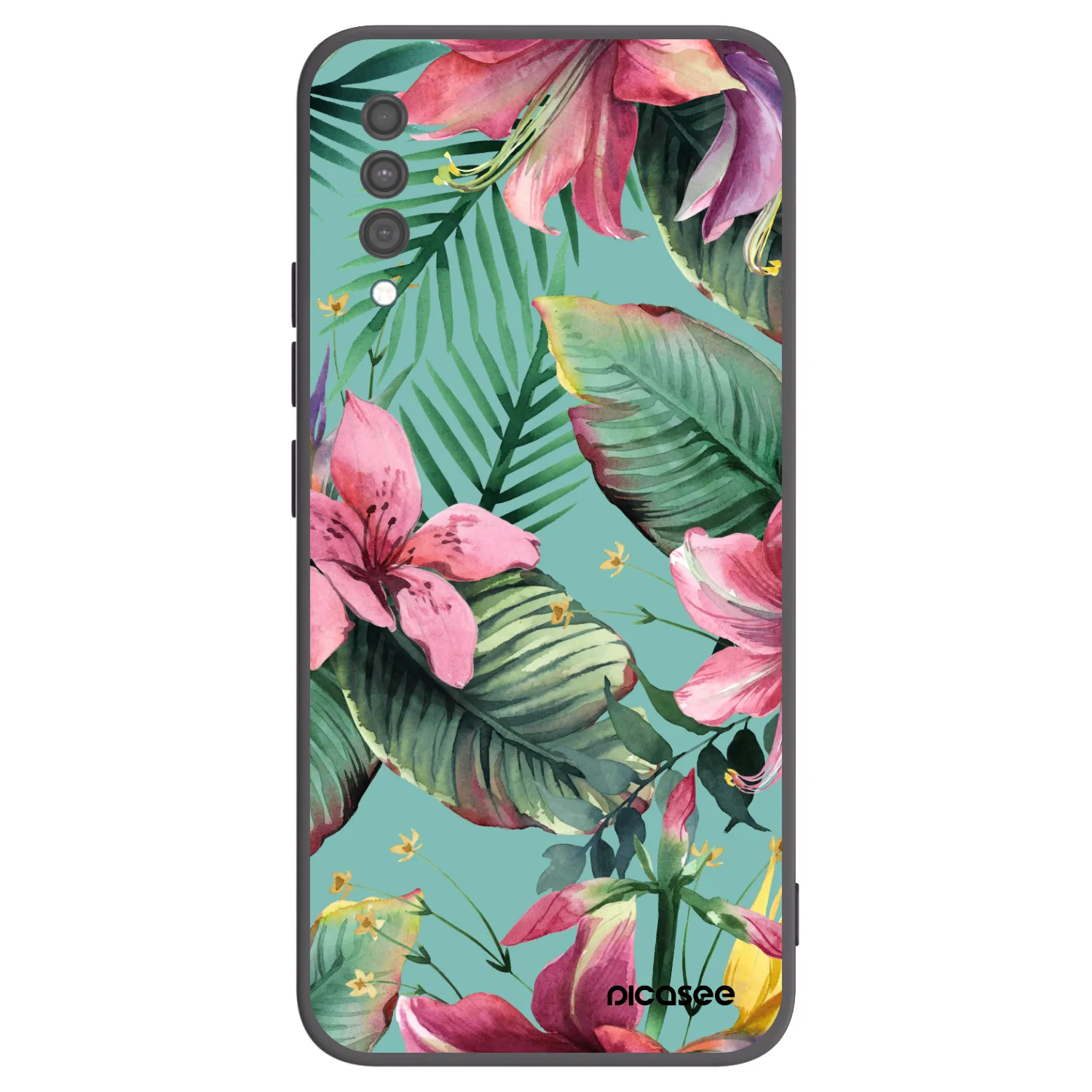 Picasee silikonski črni ovitek za Samsung Galaxy A30s A307F - Hawaii